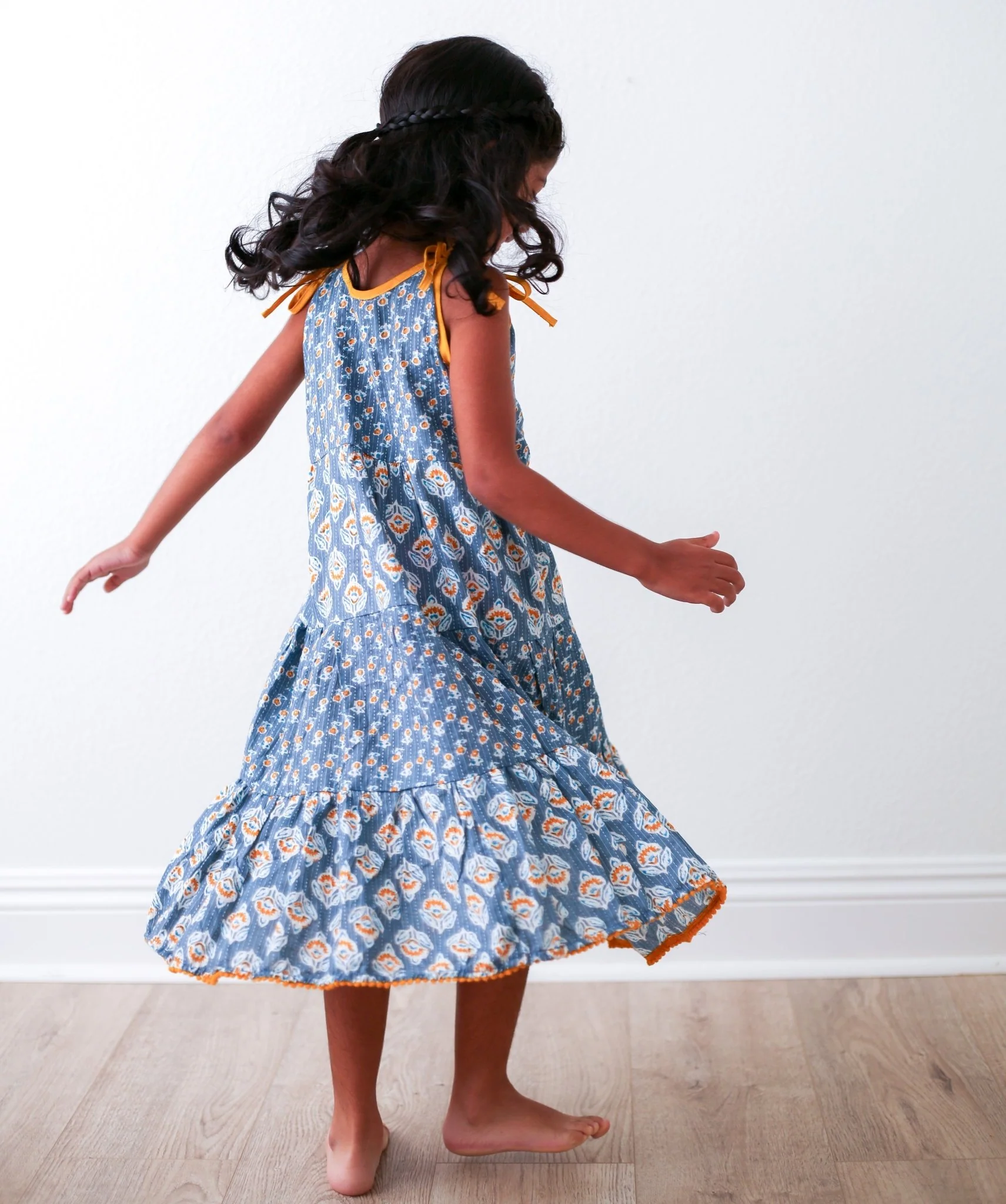 Simran Maxi Dress - Blue - Image 2