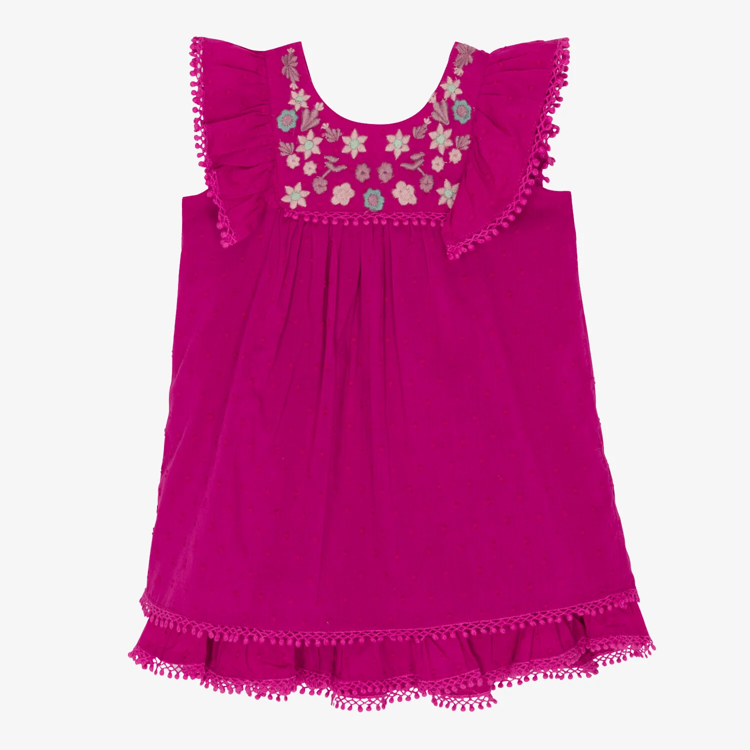 arya mini dress in hot pink - Image 2