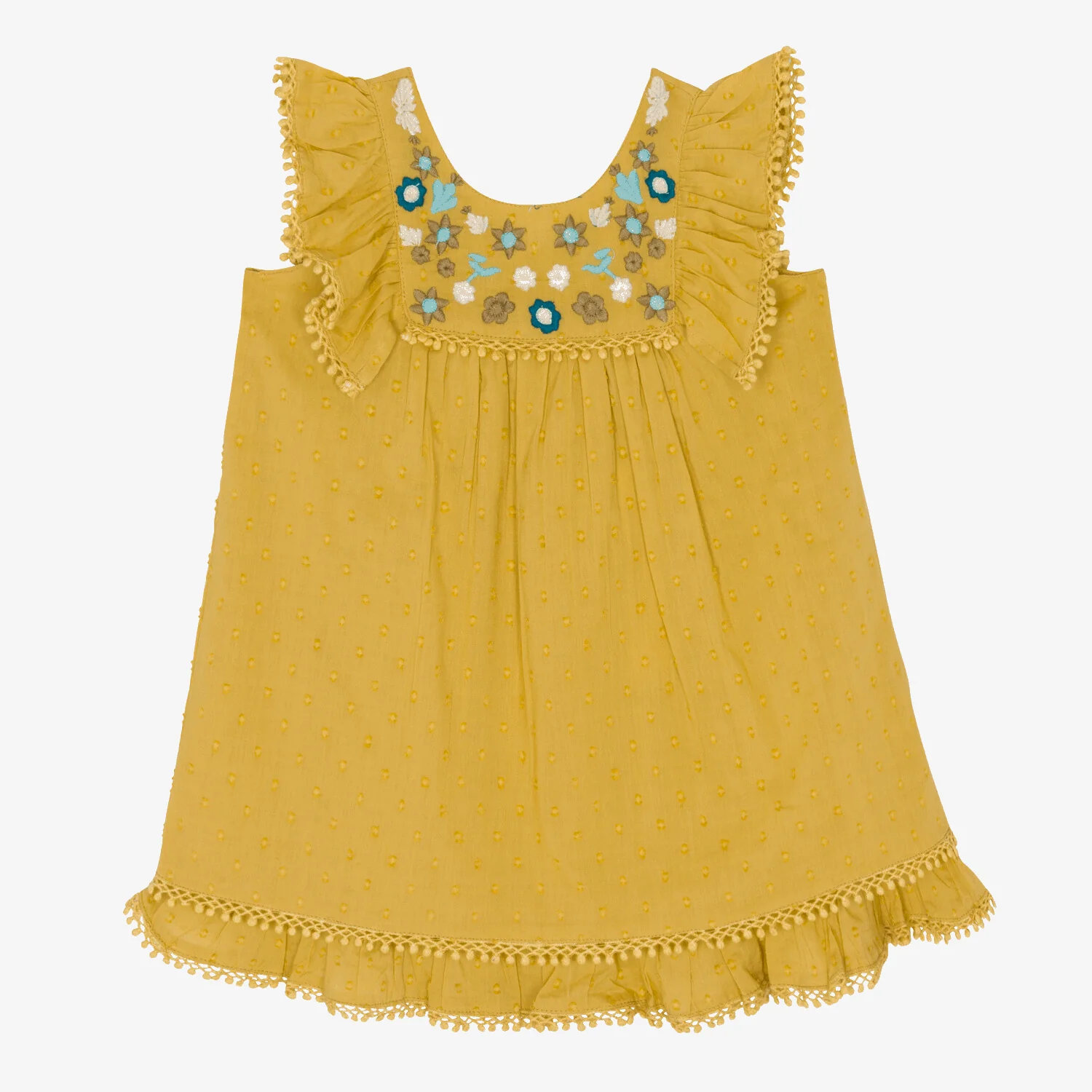 arya mini dress in mustard - Image 8