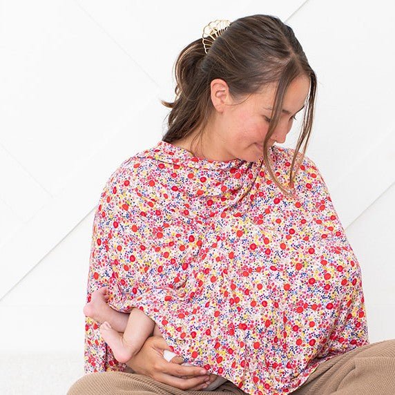 Blush Bloom Nursing Cover - Image 4