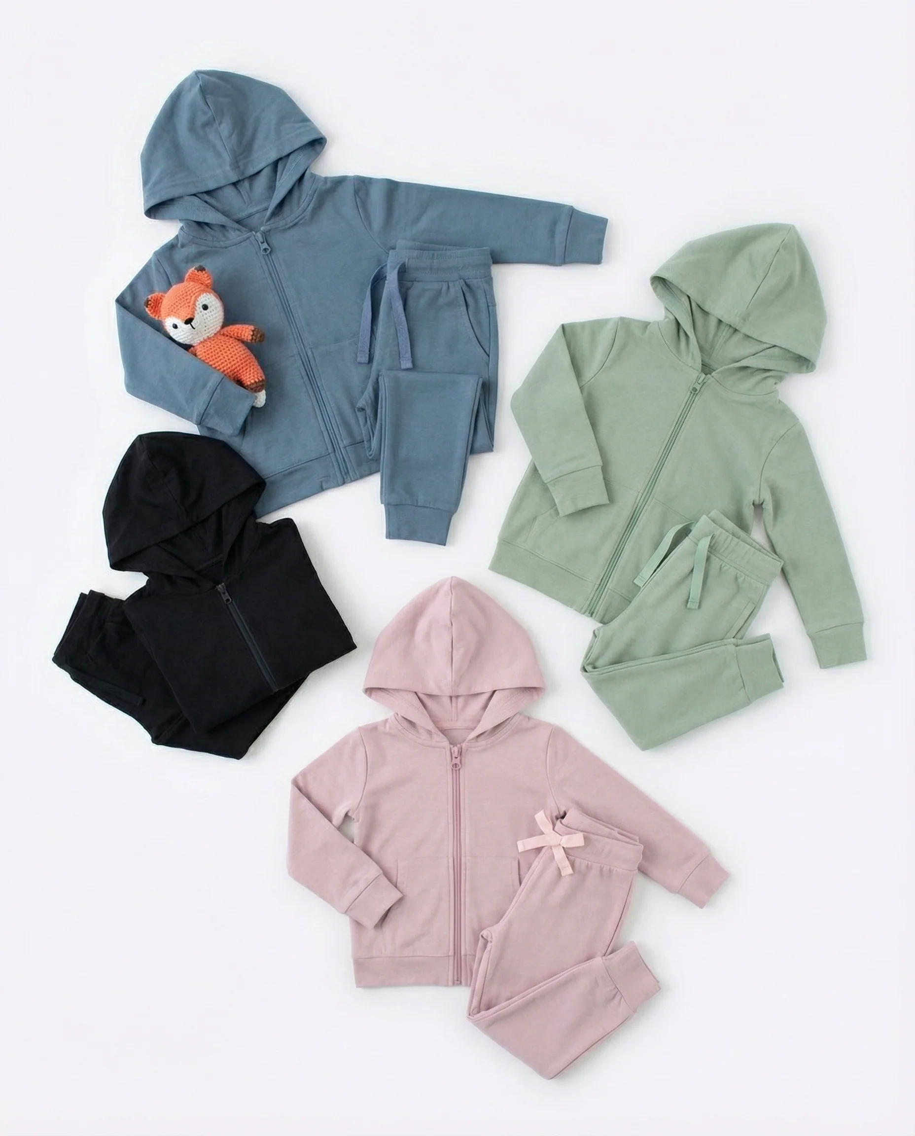 Blush Zipper Hoodie - Image 4