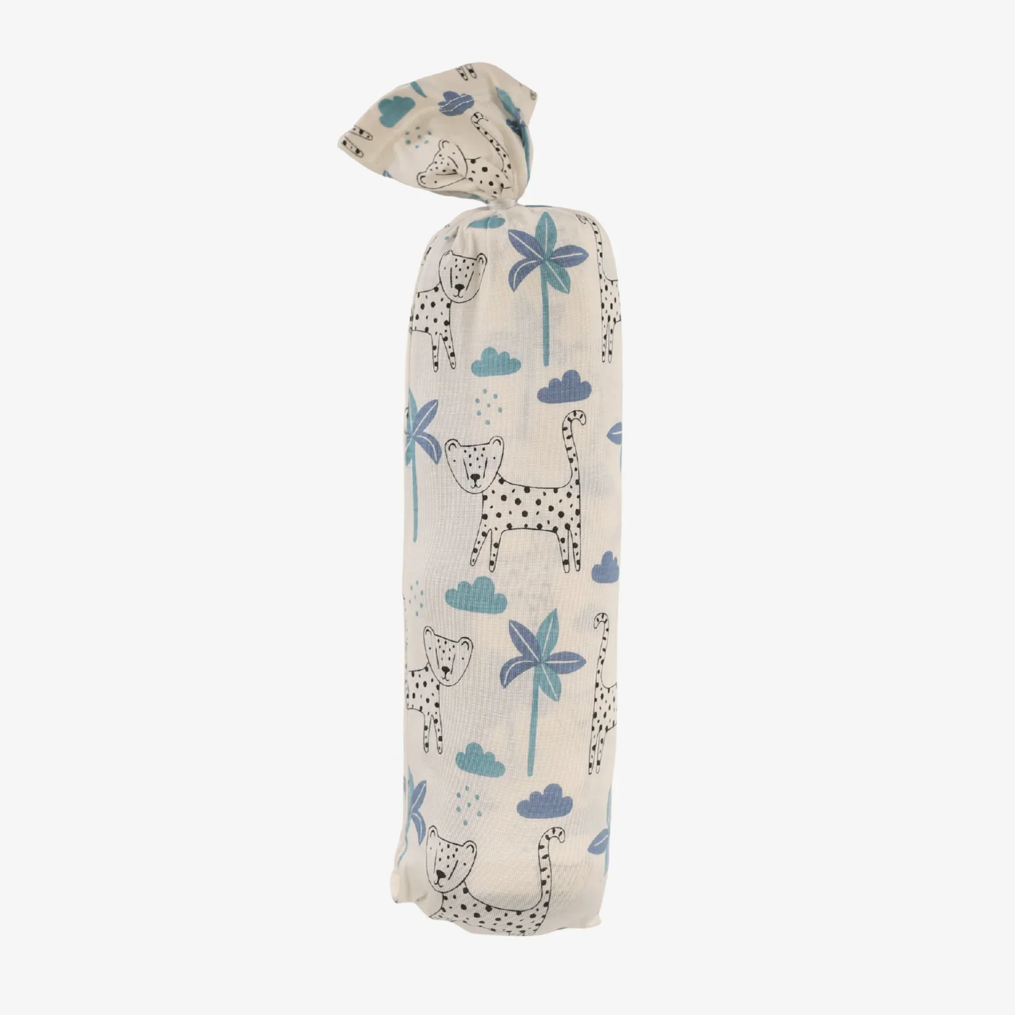 Cheetah White Swaddle - Image 2