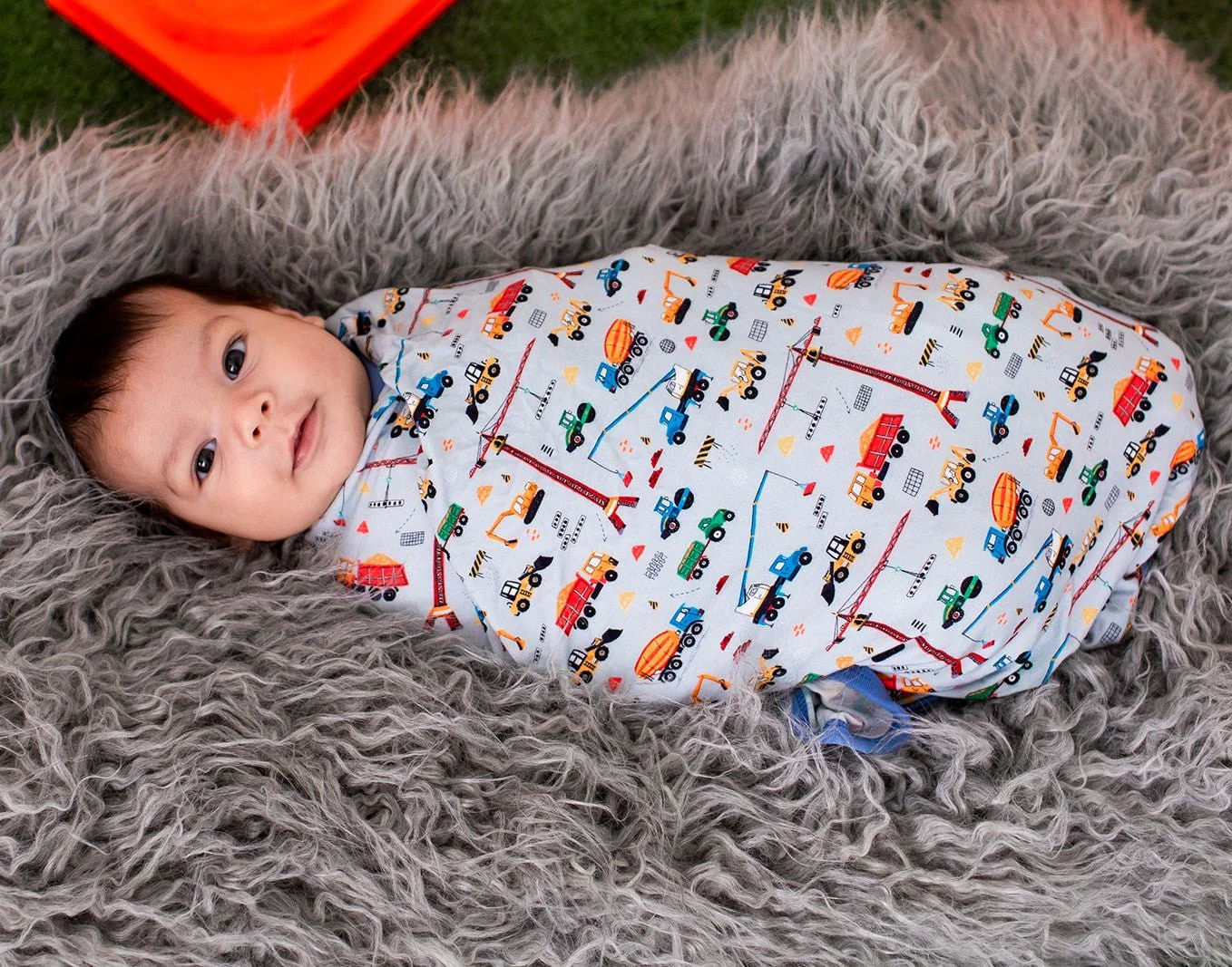 Tiny Trucker Swaddle - Image 2