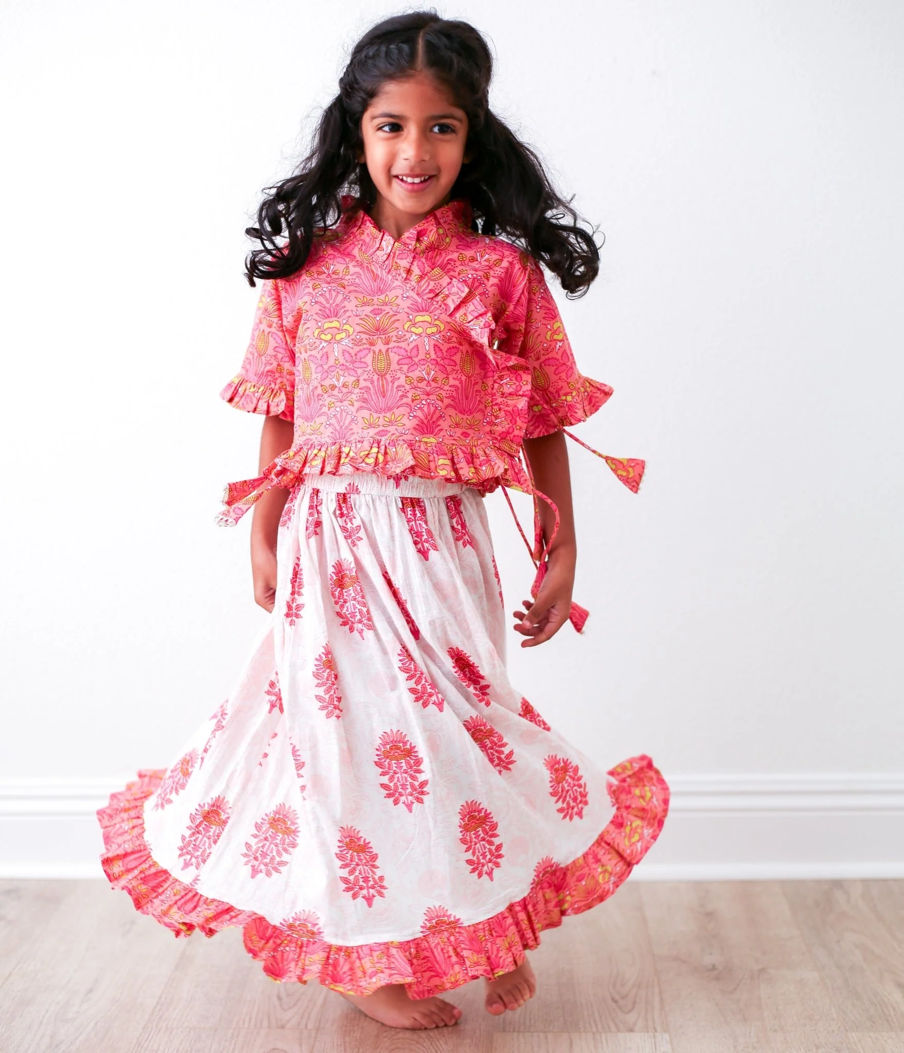 Janya Lehenga - Pink - Image 2