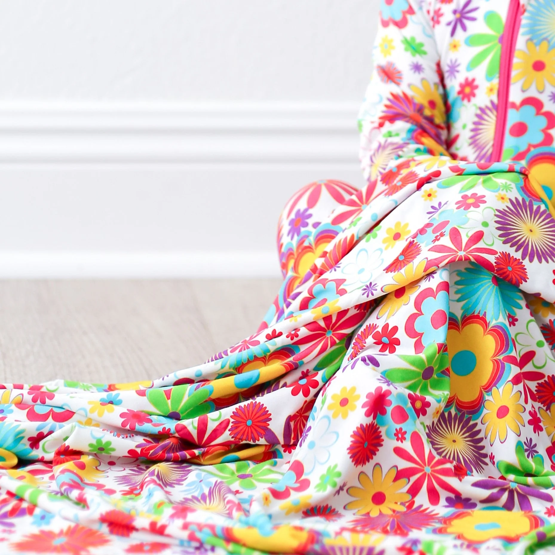 Groovy Bloom Swaddle - Image 2