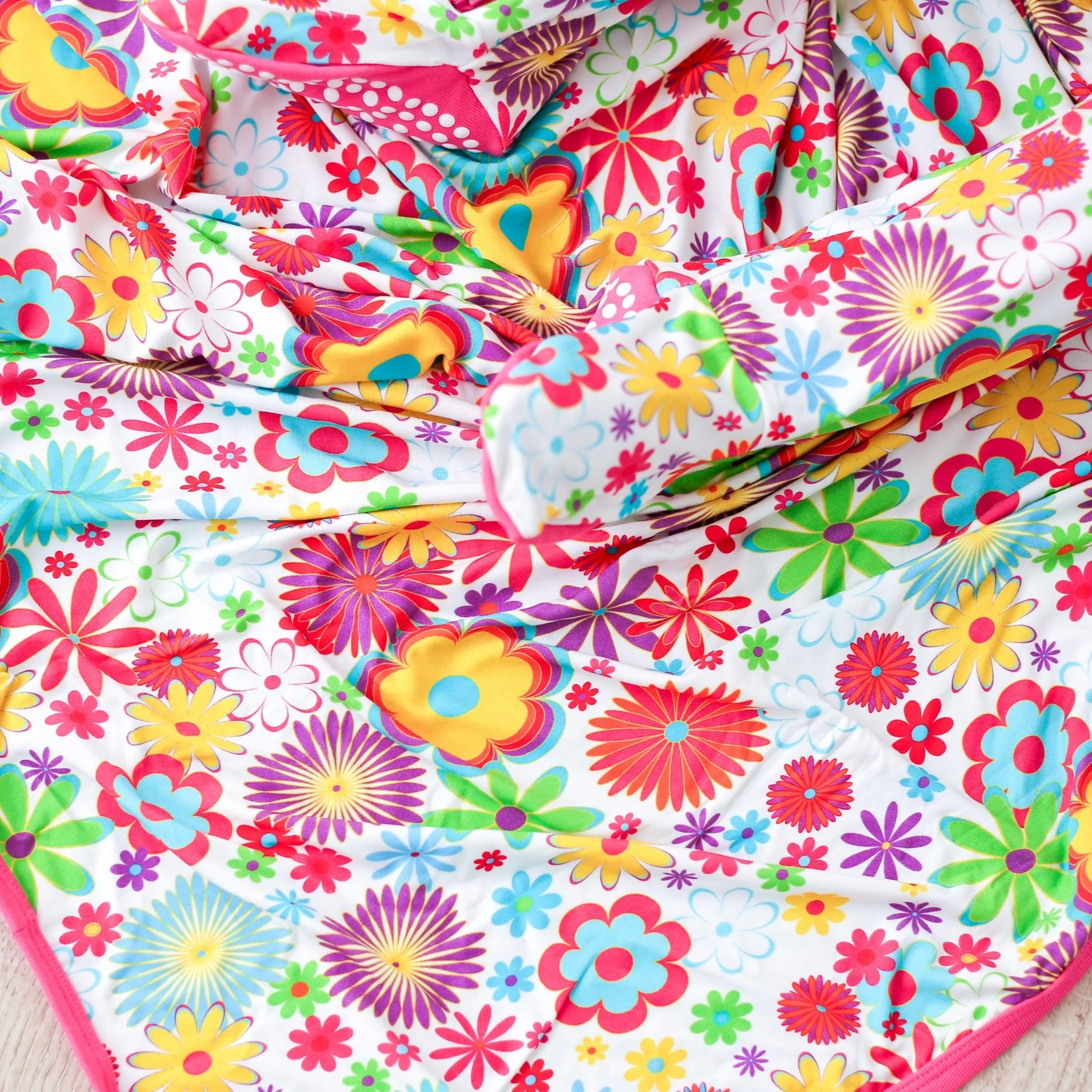 Groovy Bloom Swaddle - Image 3