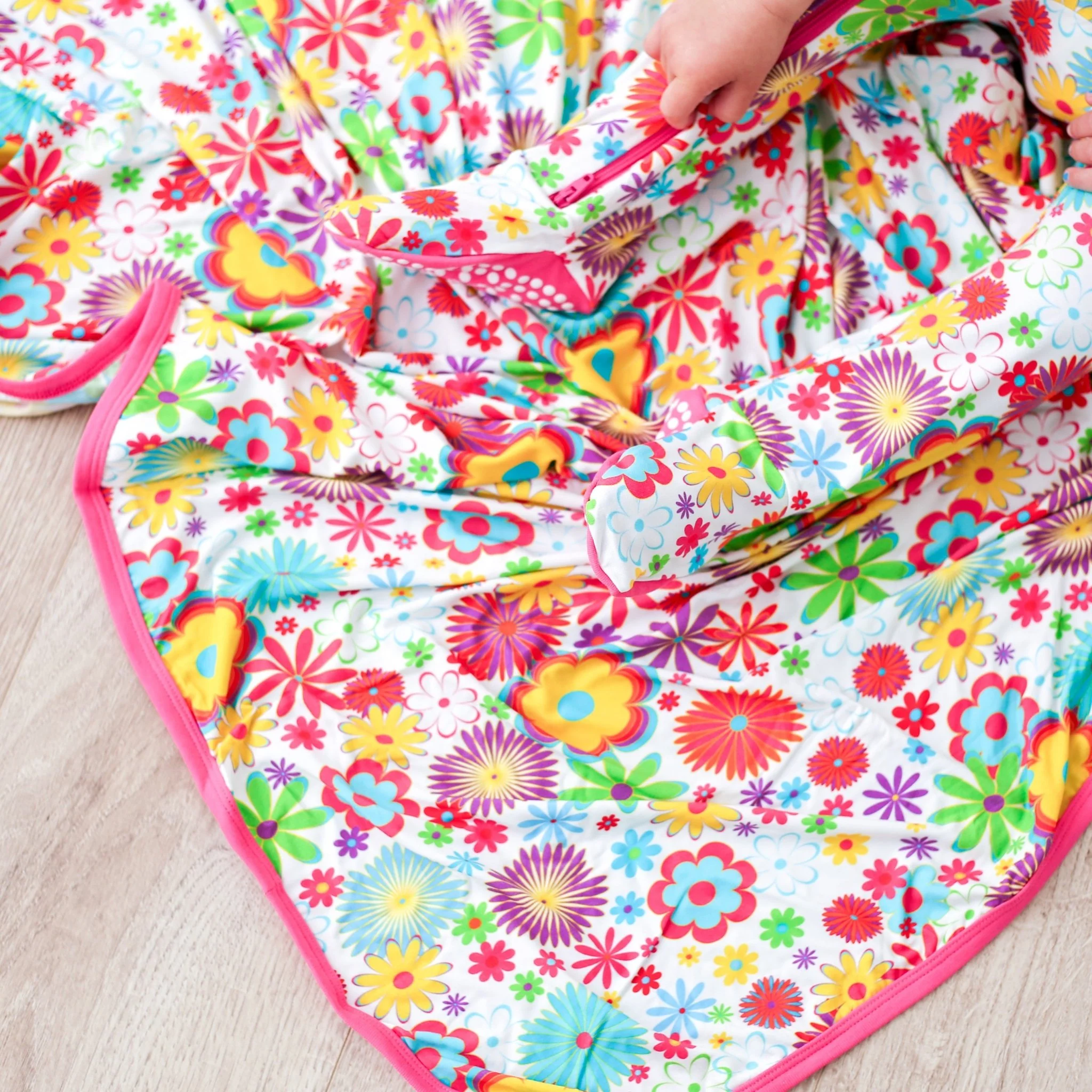 Groovy Bloom Swaddle - Image 4