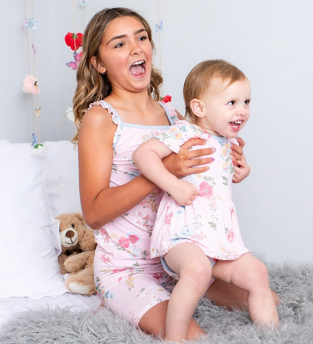 Ditzy Floral Bodysuit Dress - Image 4