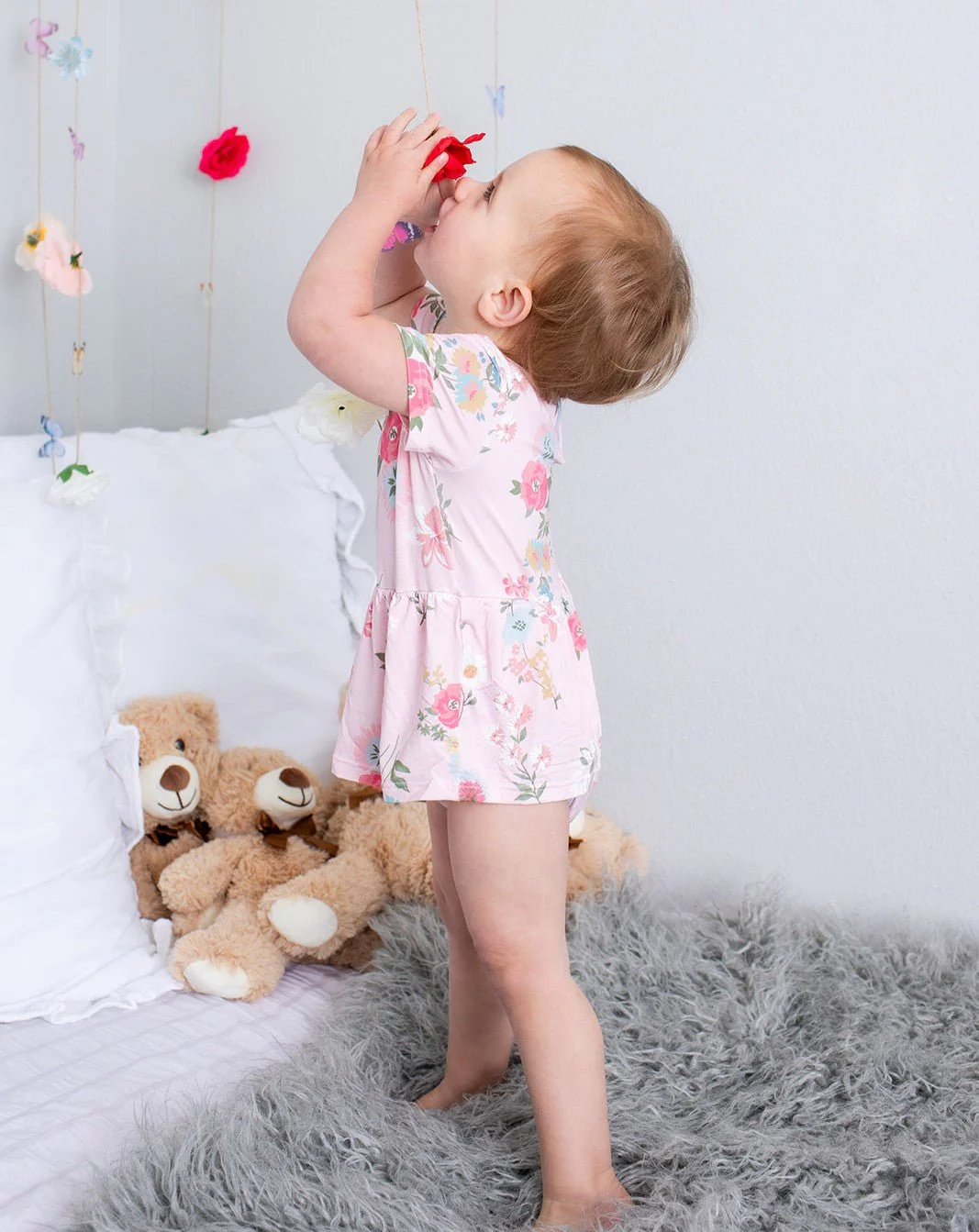 Ditzy Floral Bodysuit Dress - Image 5