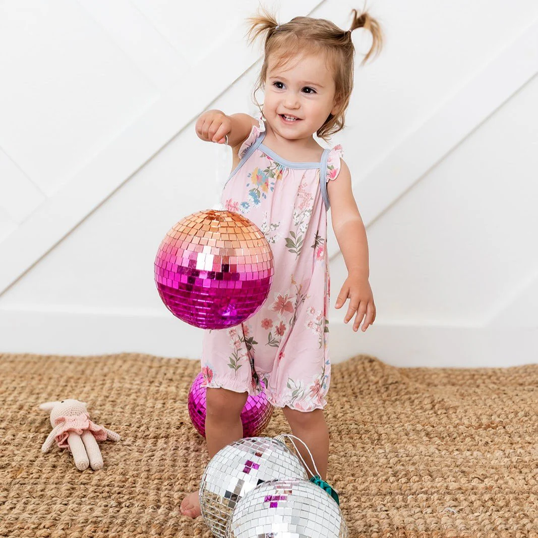 Ditzy Floral Bubble Romper - Image 3
