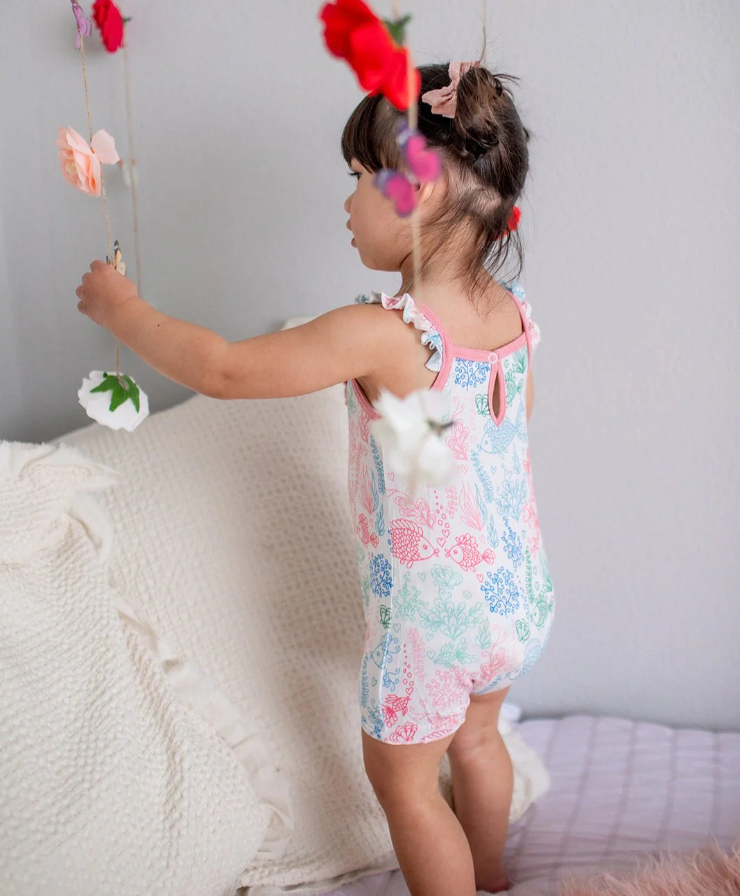 Koi Fish Bubble Romper - Image 4