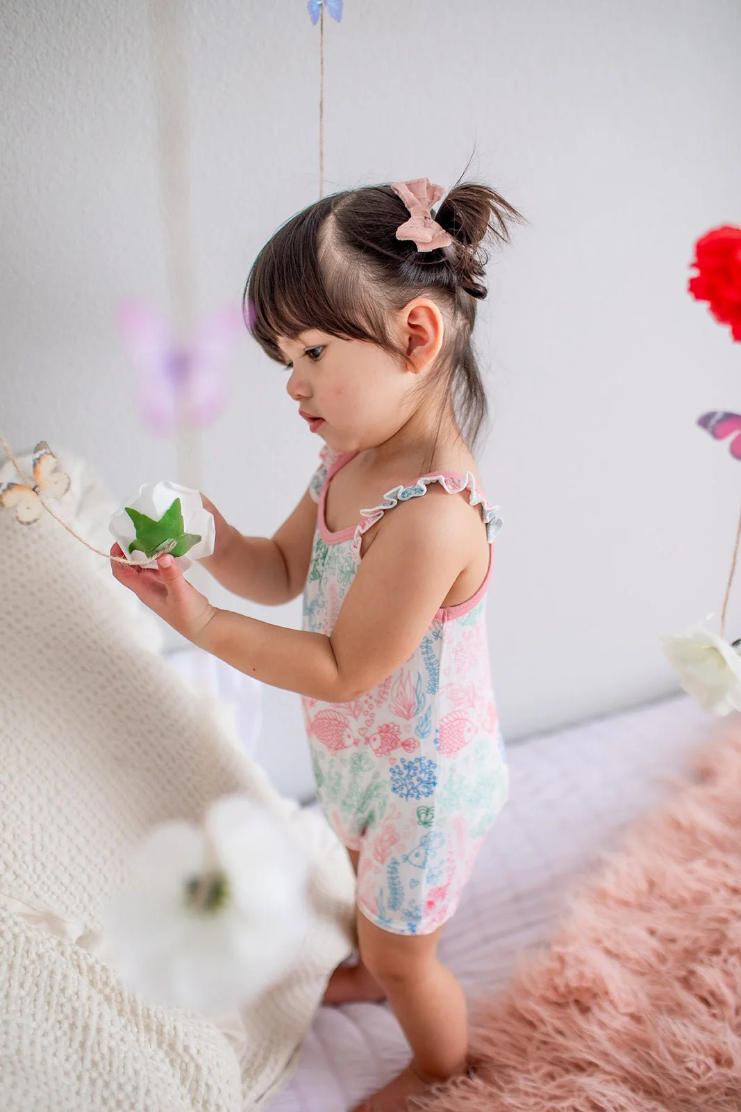 Koi Fish Bubble Romper - Image 6