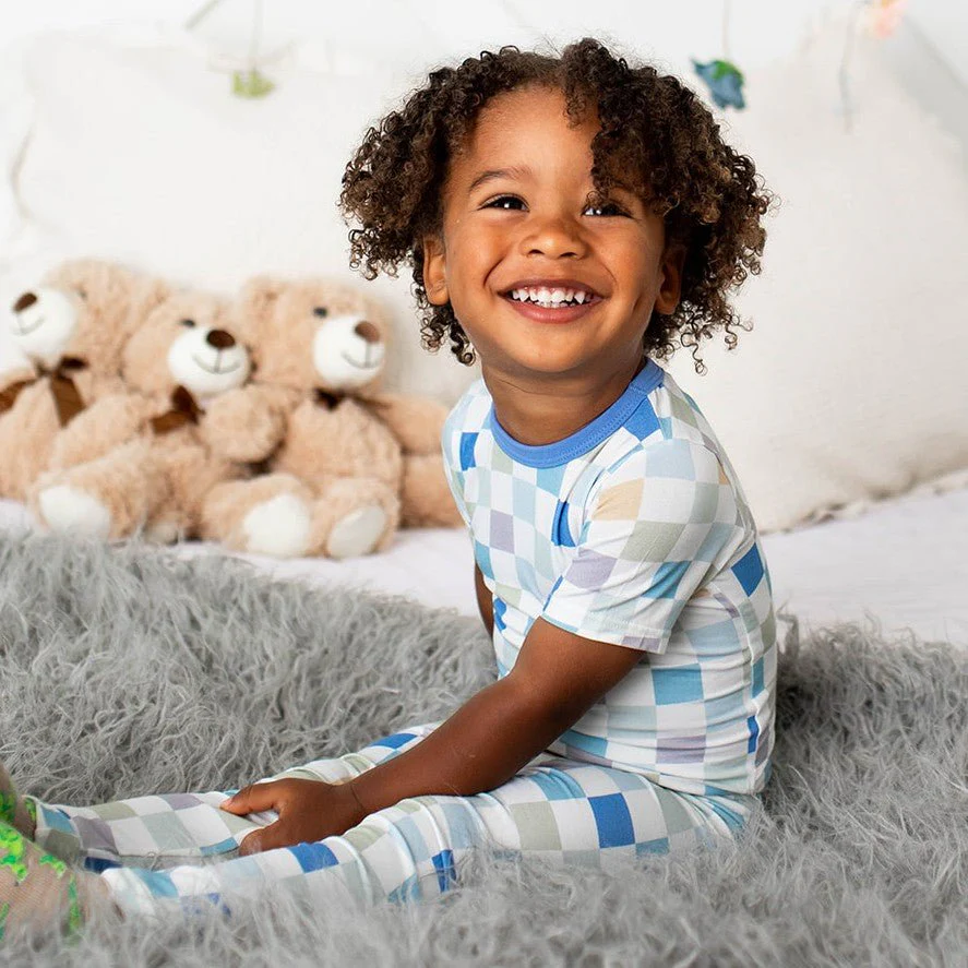 Skye Checks S/S Pajama - Image 3