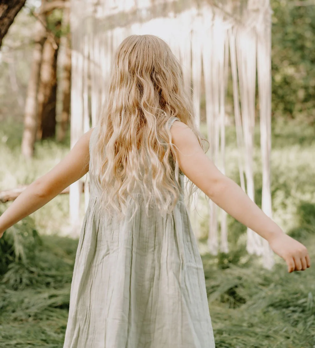 farrah dress in sage - Image 3