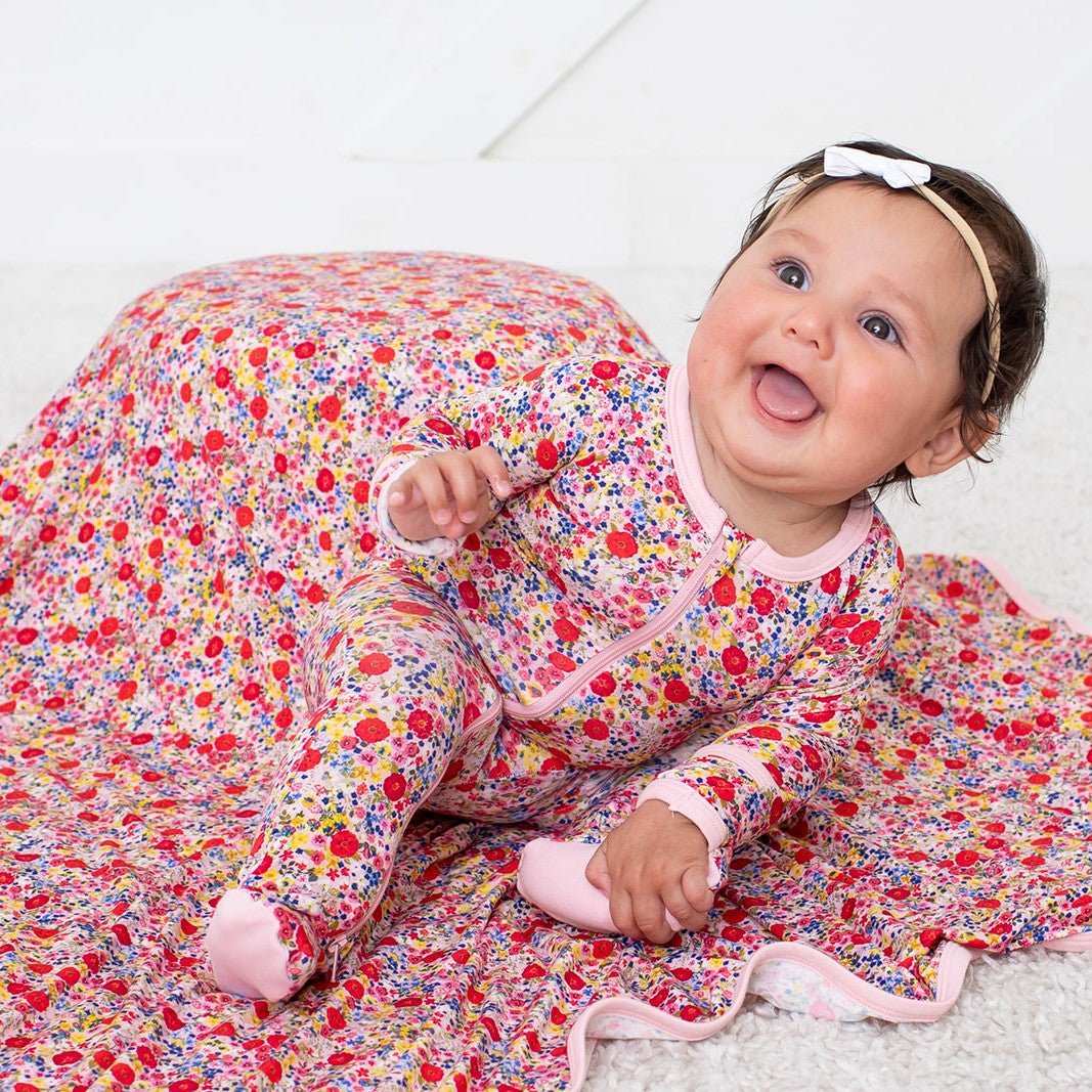 Blush Bloom Footie - Image 10