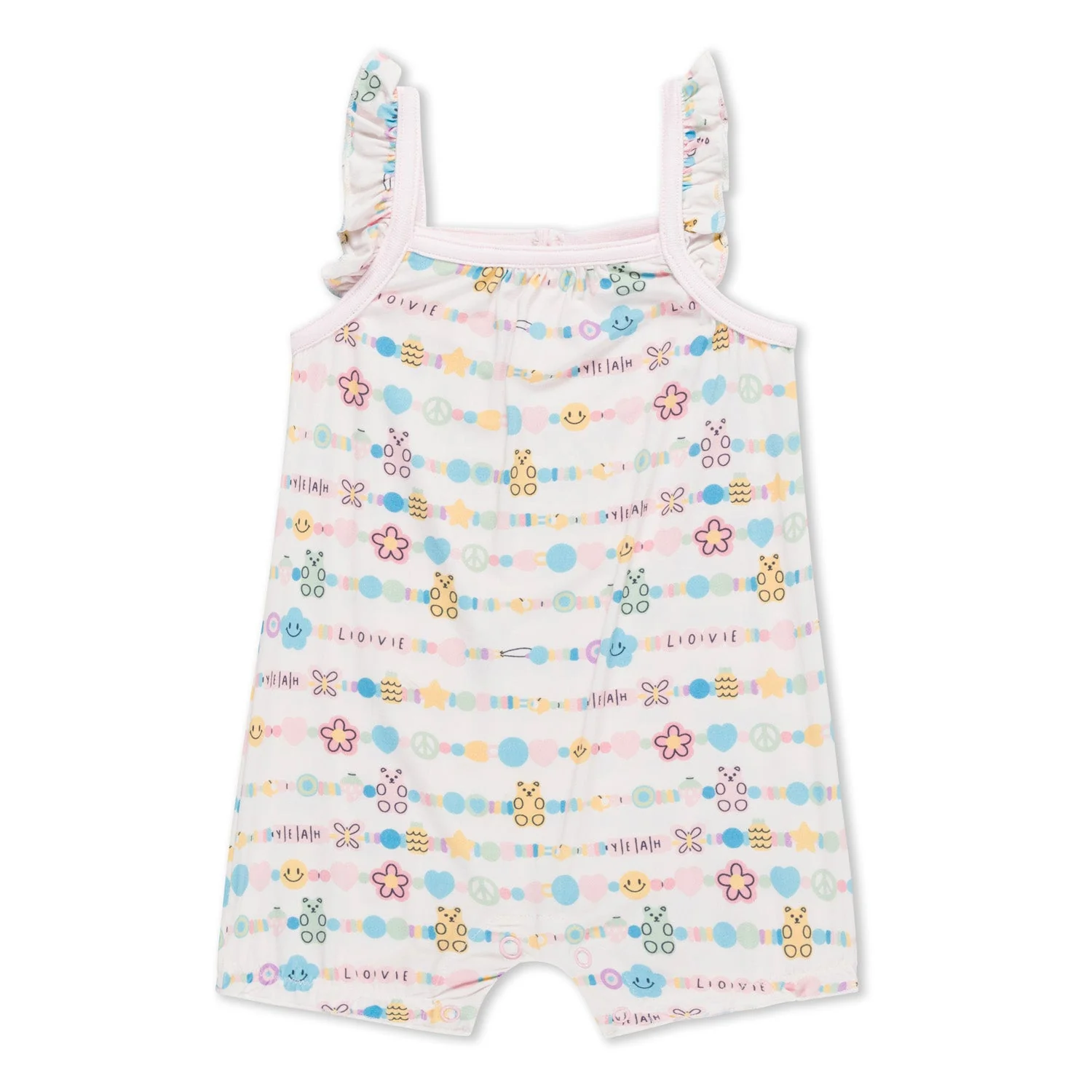Let's Be Friends Bubble Romper - Image 5