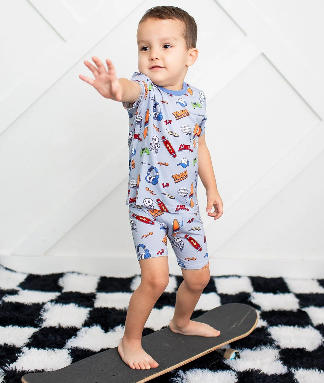 Graffiti Shorts PJs - Image 2