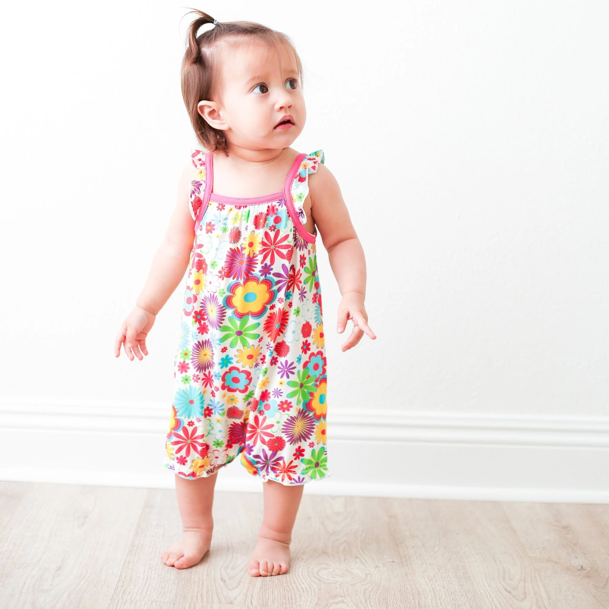 Groovy Bloom Bubble Romper - Image 10