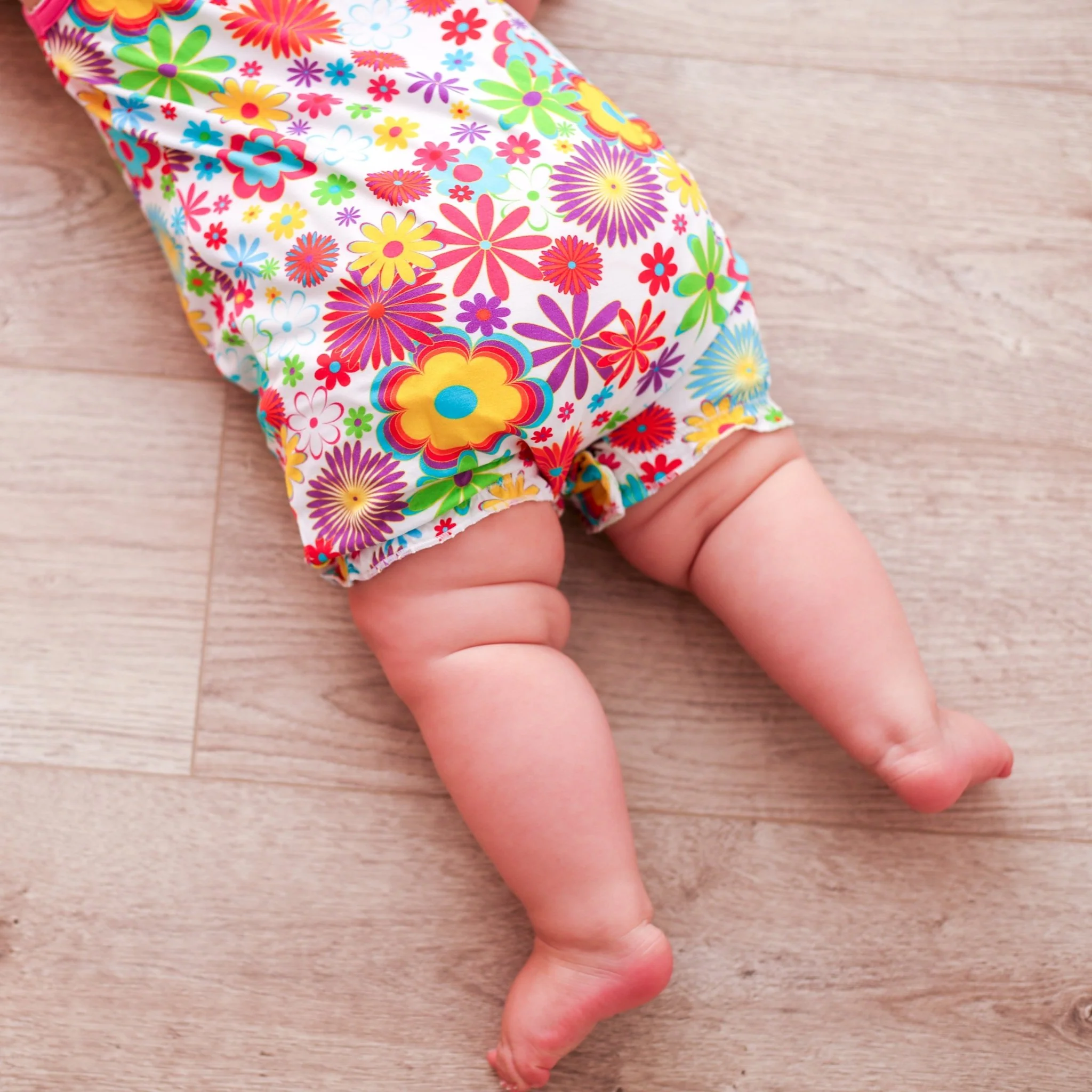 Groovy Bloom Bubble Romper - Image 2
