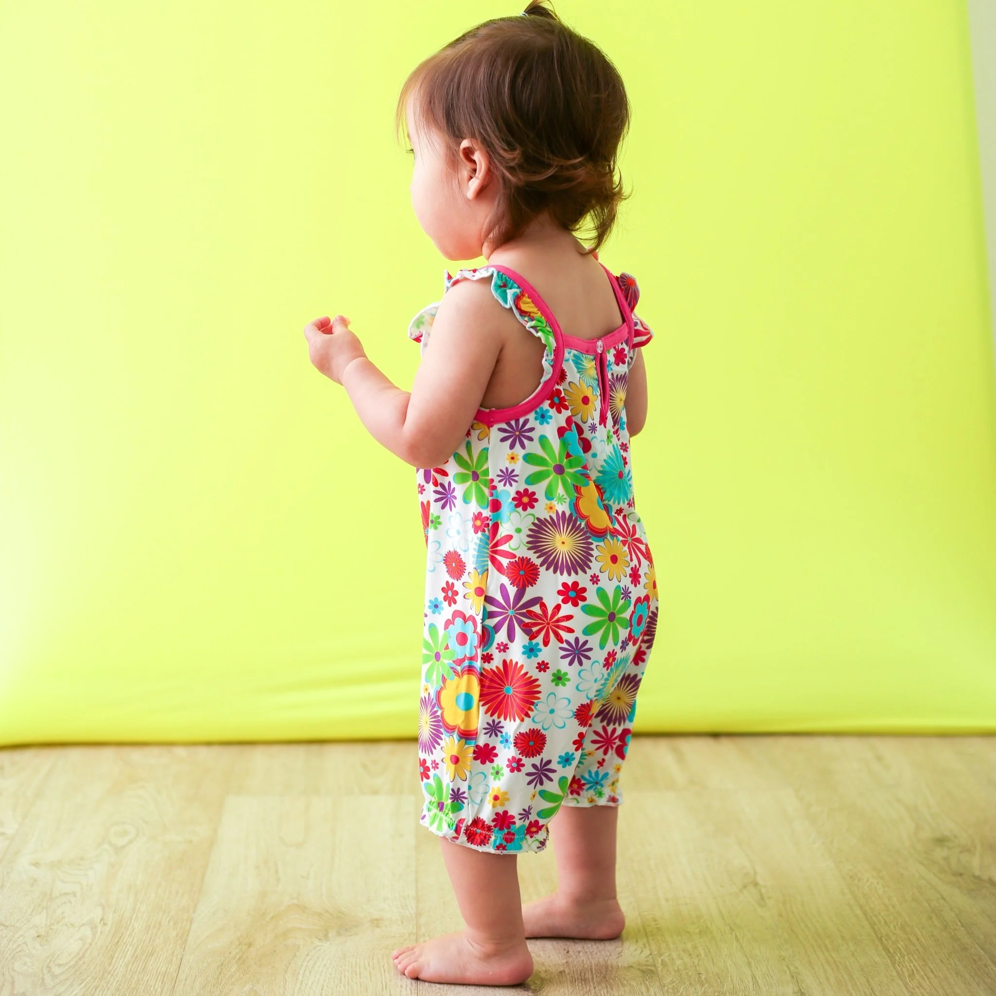 Groovy Bloom Bubble Romper - Image 4