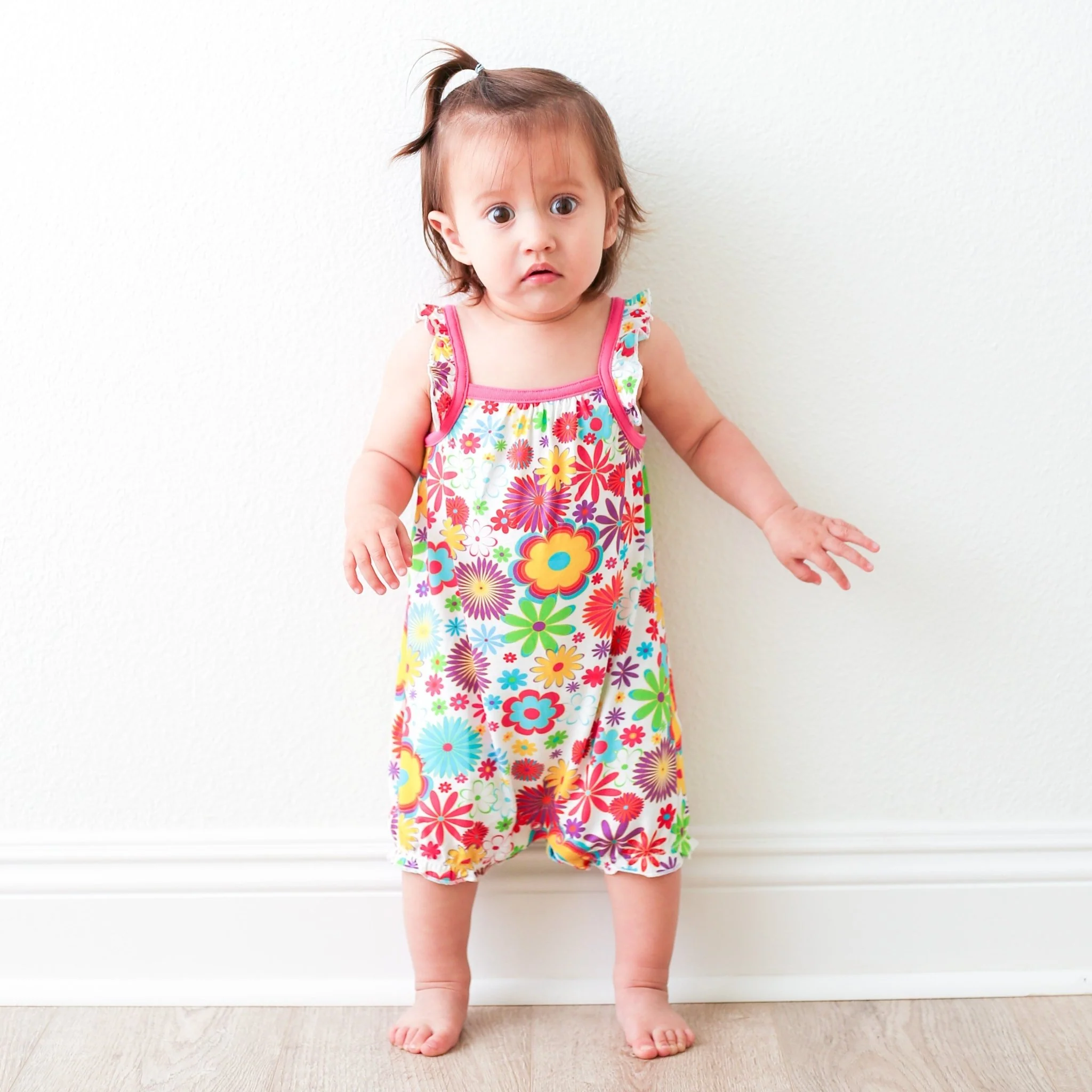 Groovy Bloom Bubble Romper - Image 9