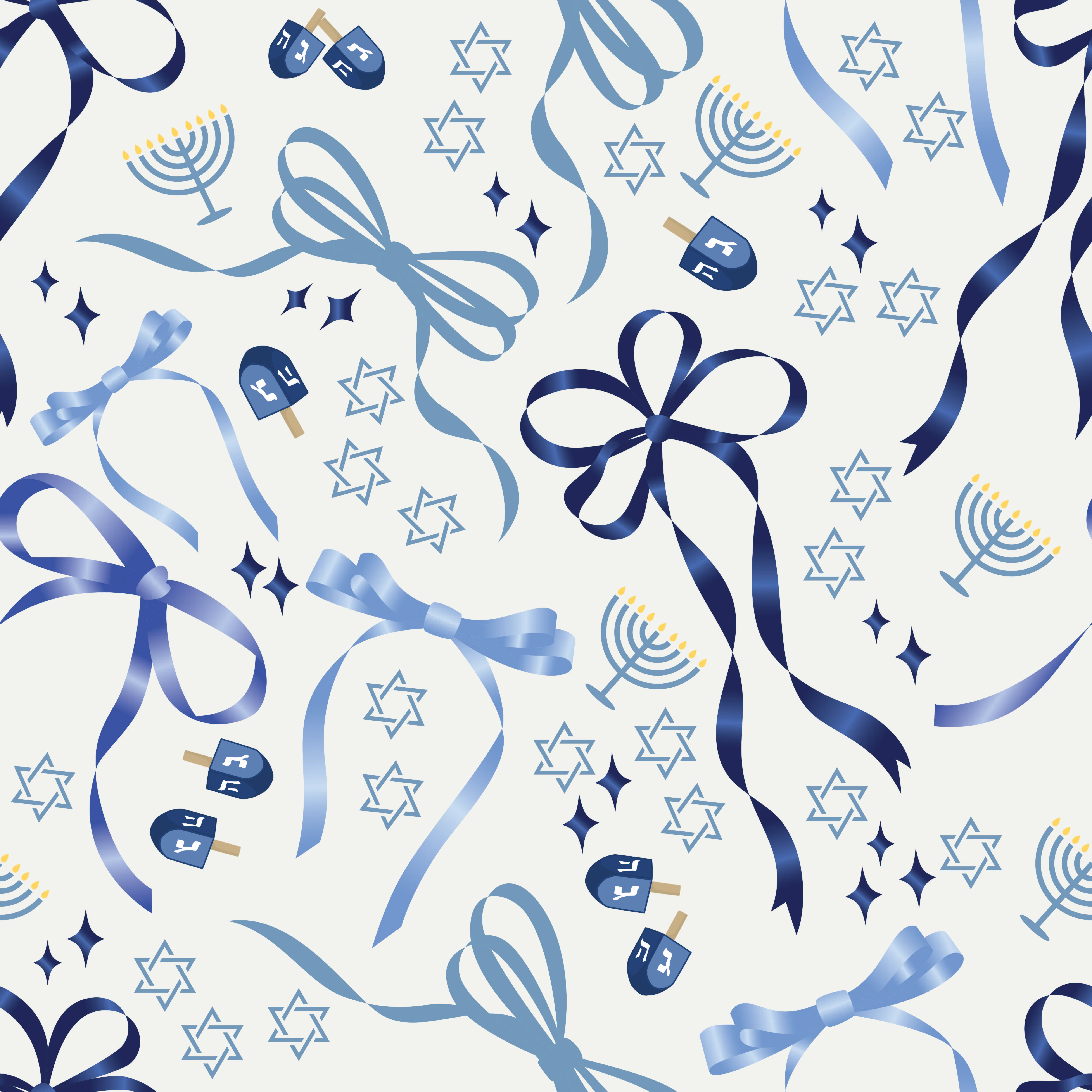 Dreidel Bows Dress - Image 3
