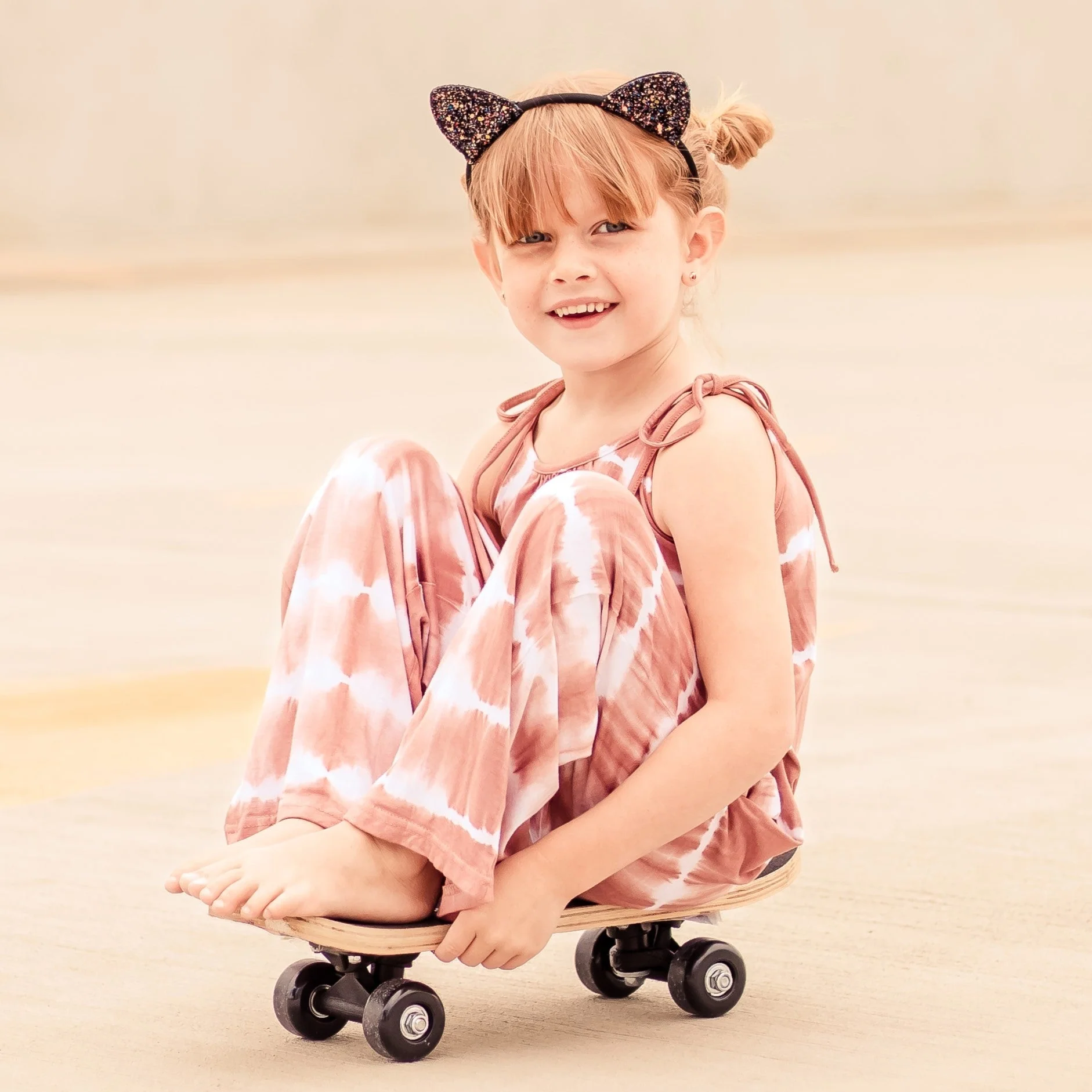 hema pink tie dye jumpsuit - Image 3