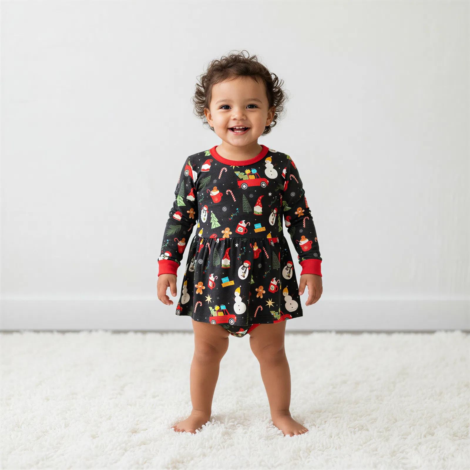 Holiday Cheer Bodysuit Dress - Image 3