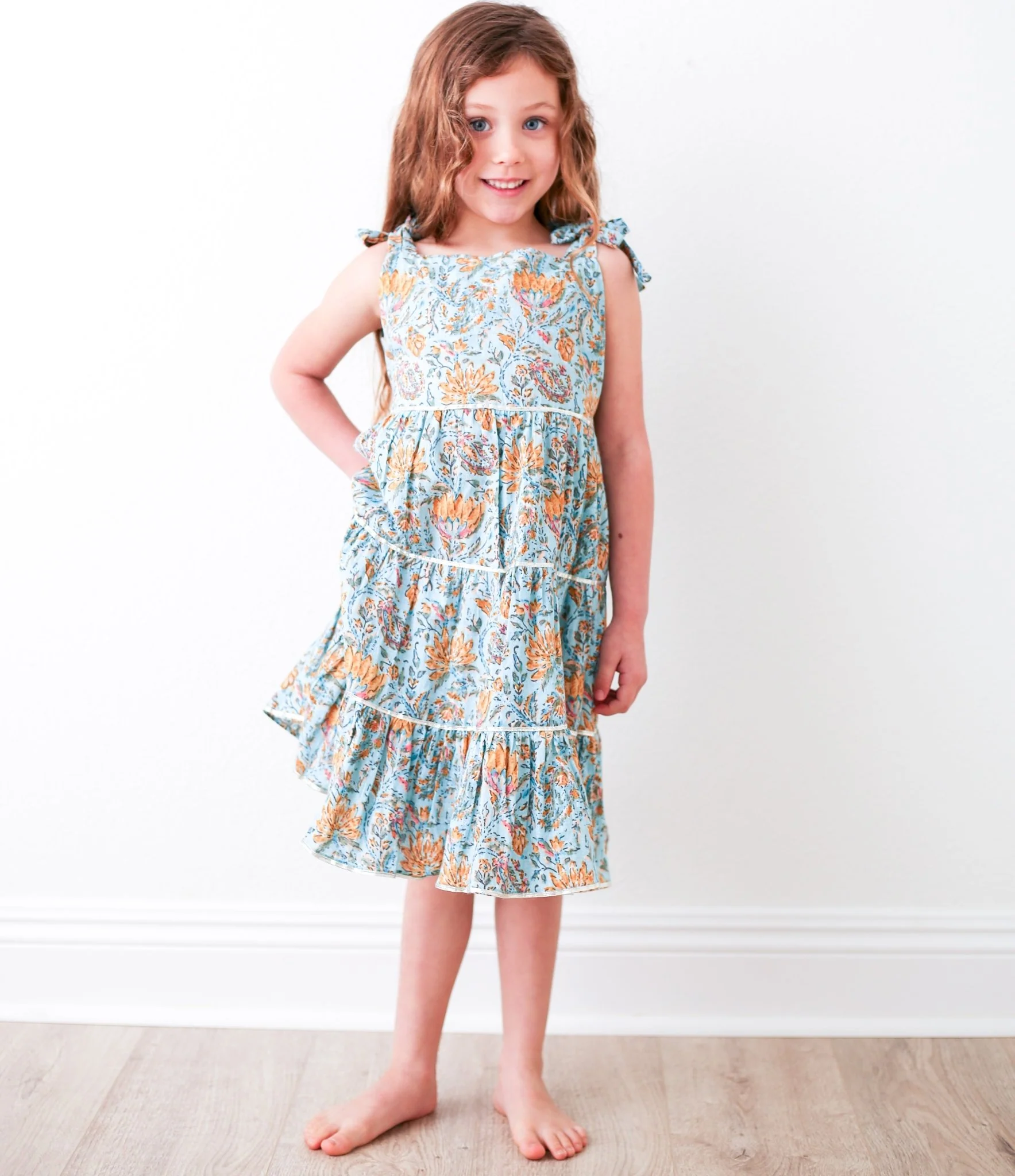 Jazmin Dress - Blue - Image 2