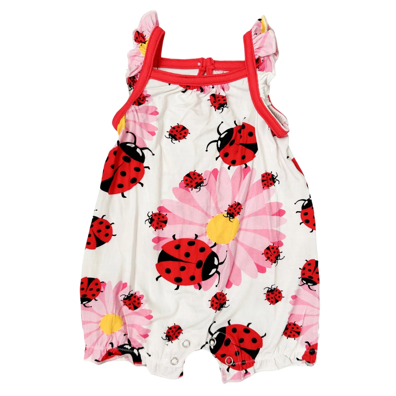 Ladybug Bubble Romper - Image 2