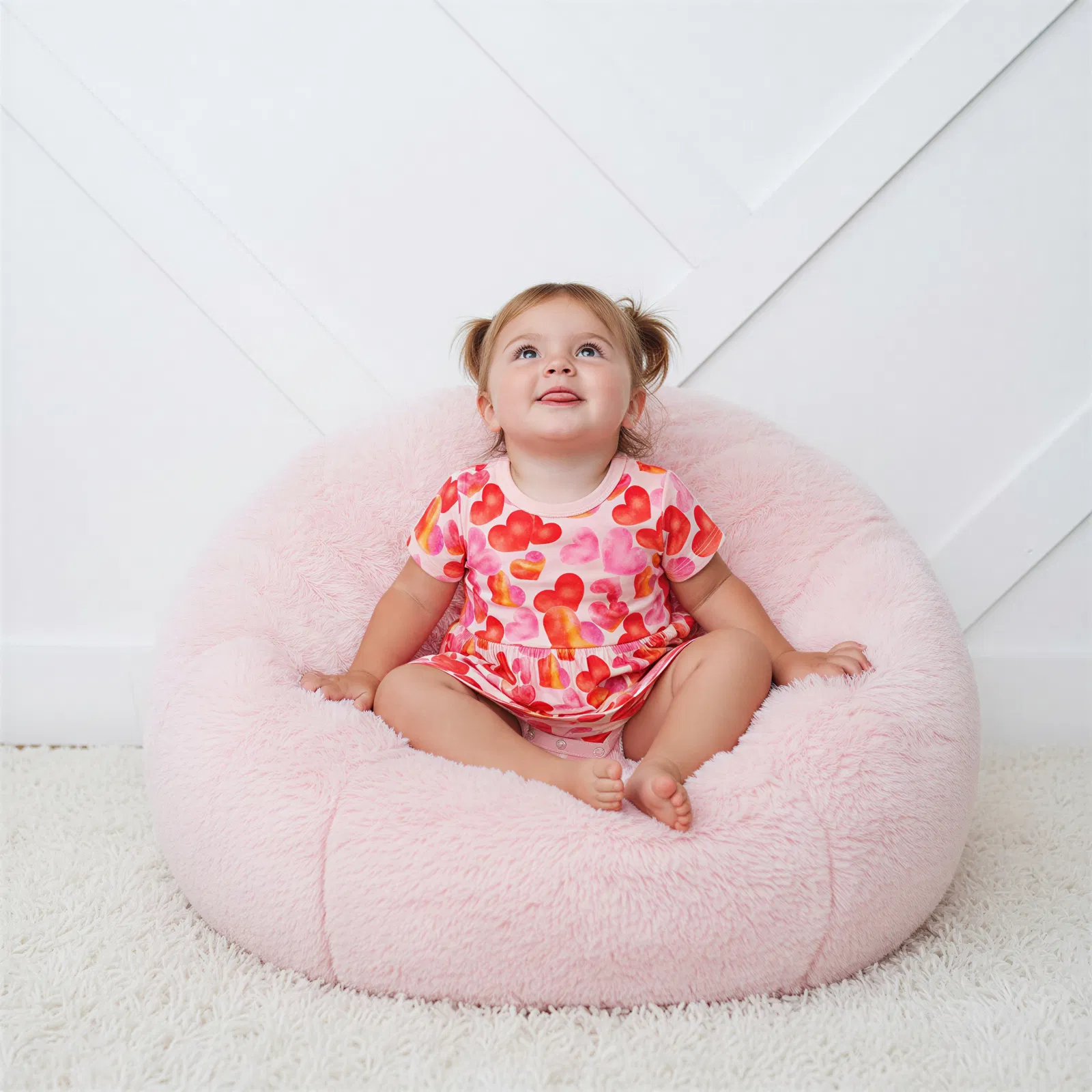 Love Hearts Bodysuit Dress - Image 2