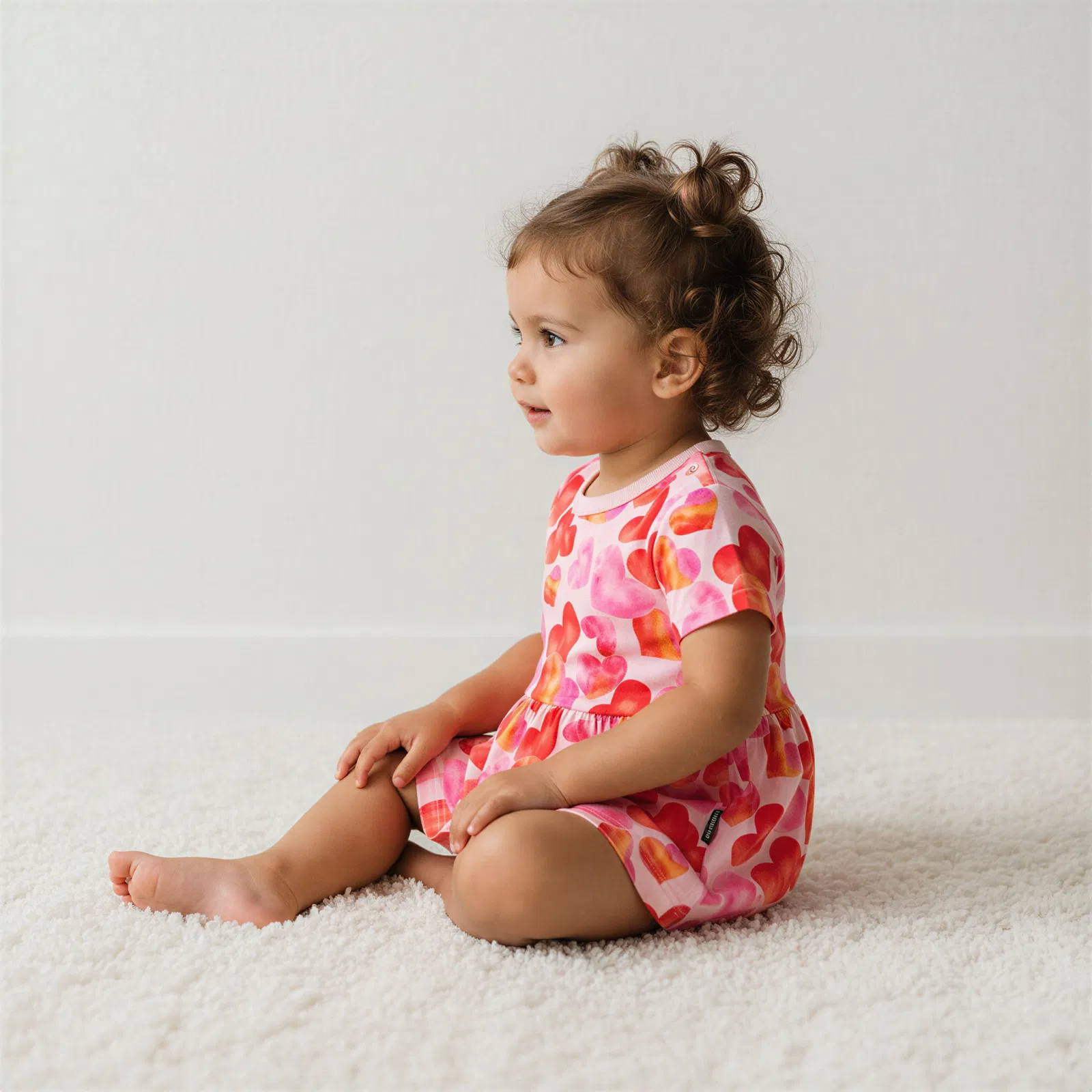 Love Hearts Bodysuit Dress - Image 3