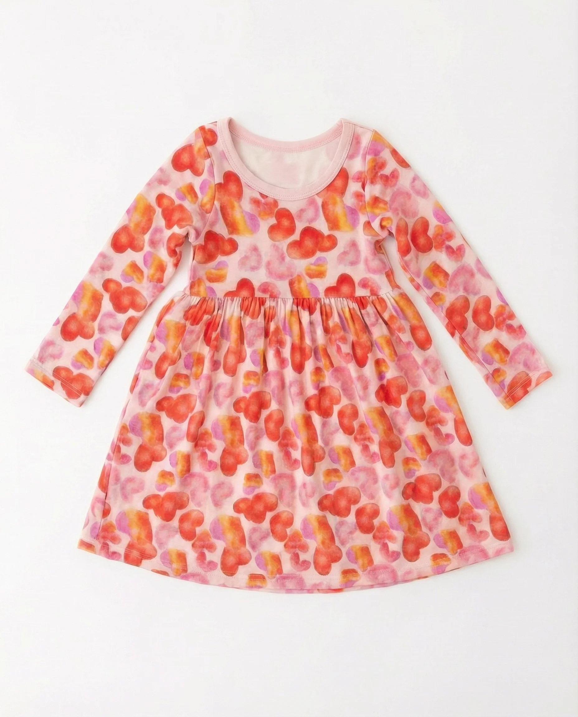 Love Hearts L/S Dress - Image 4