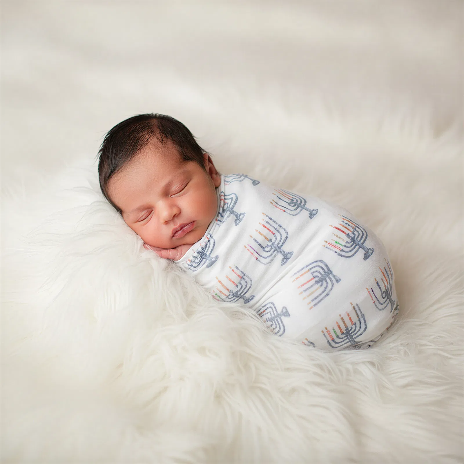 Magical Menorahs Swaddle - Image 2