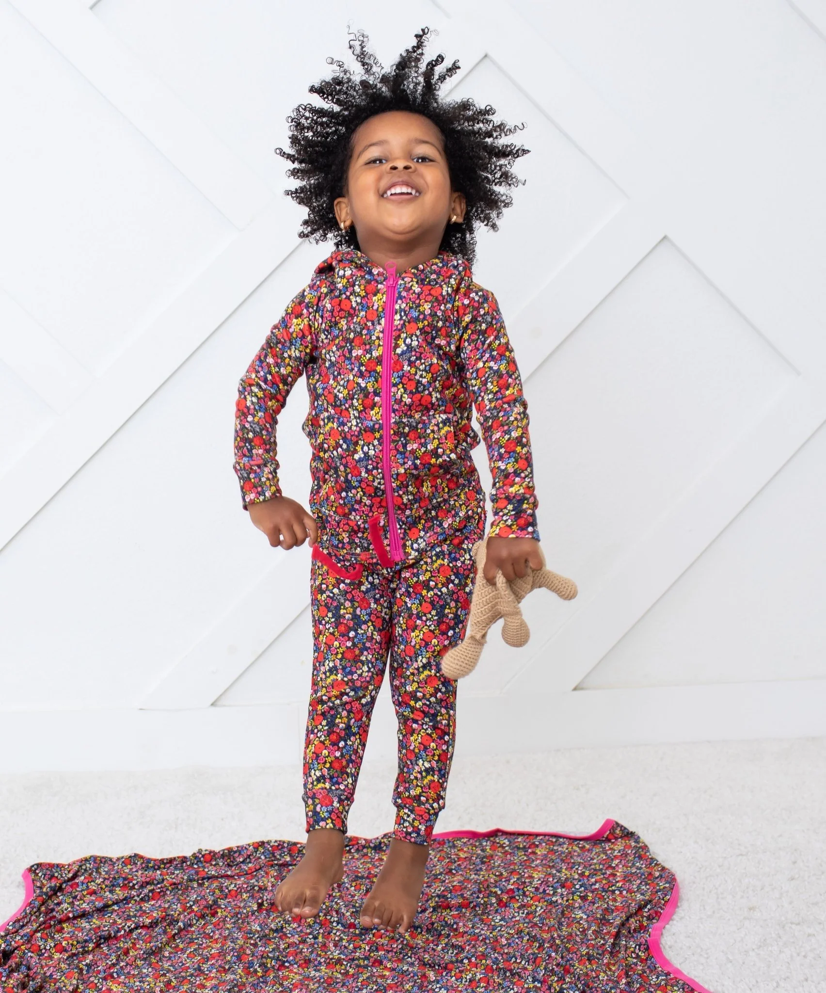 Midnight Petals Relaxed Fit Jogger - Image 4