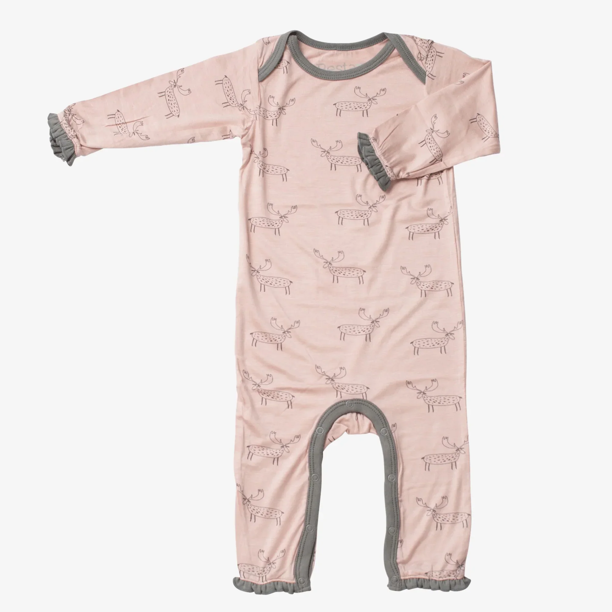 Moose in Pink Romper - Image 2