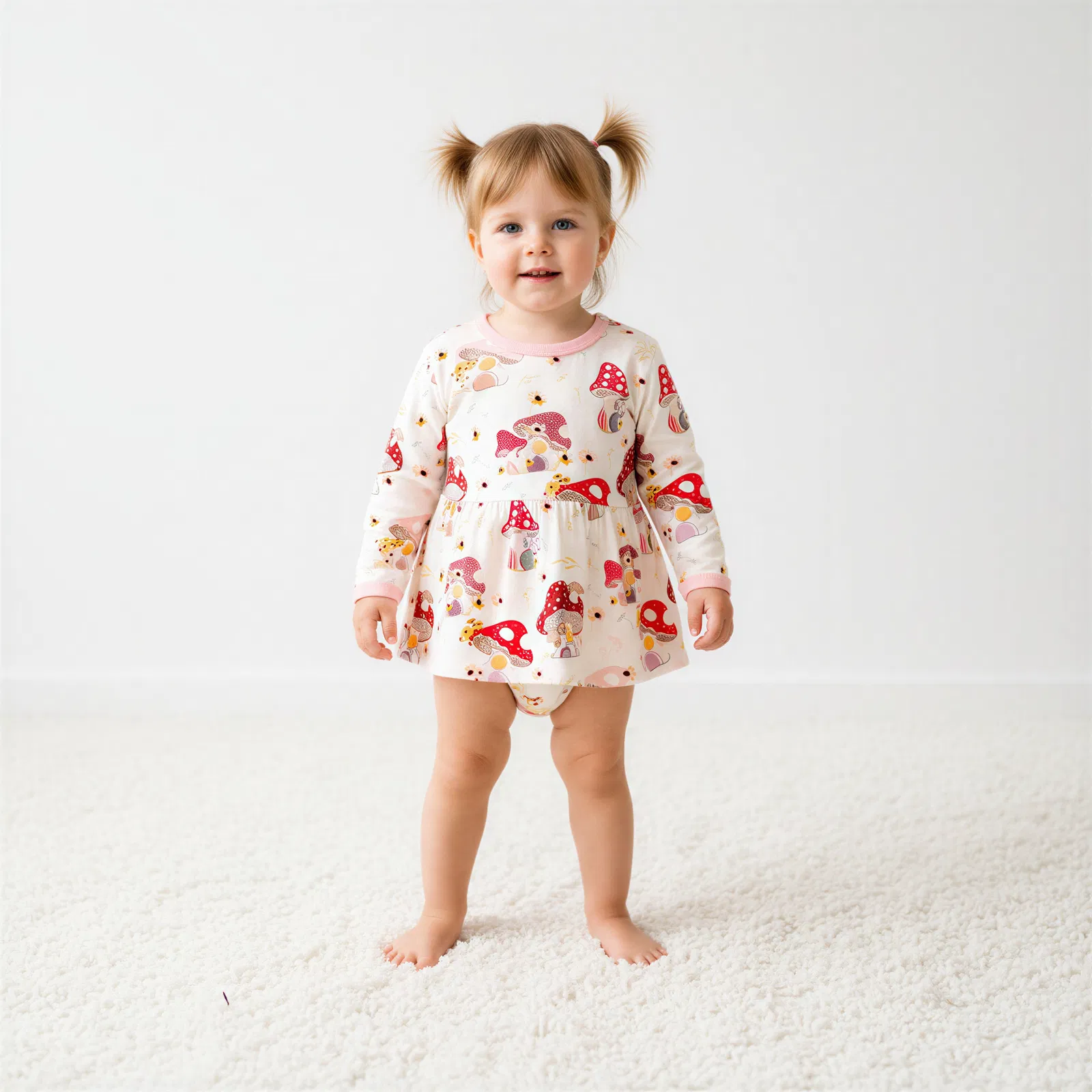 Flora Shrooms Bodysuit Dress - Image 3