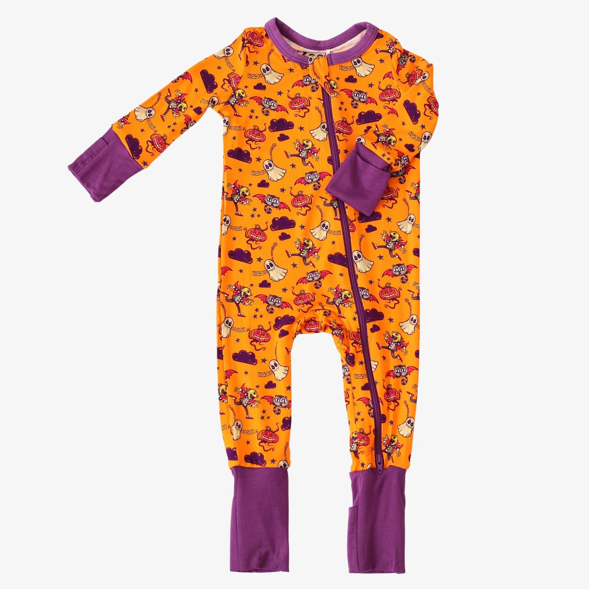 Orange Boo Crew Convertible Coverall - Image 4