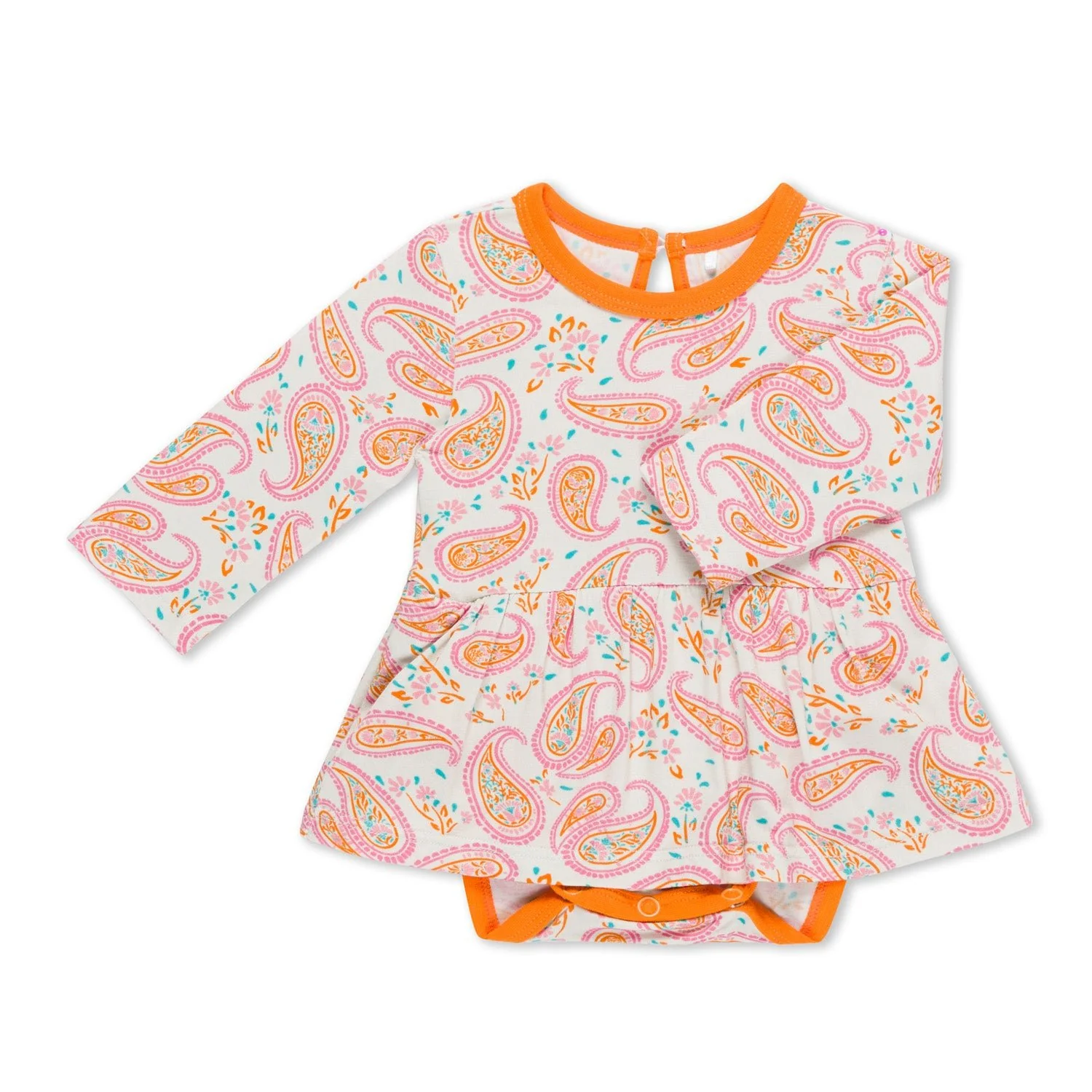 Paisley Bodysuit Dress - Image 5