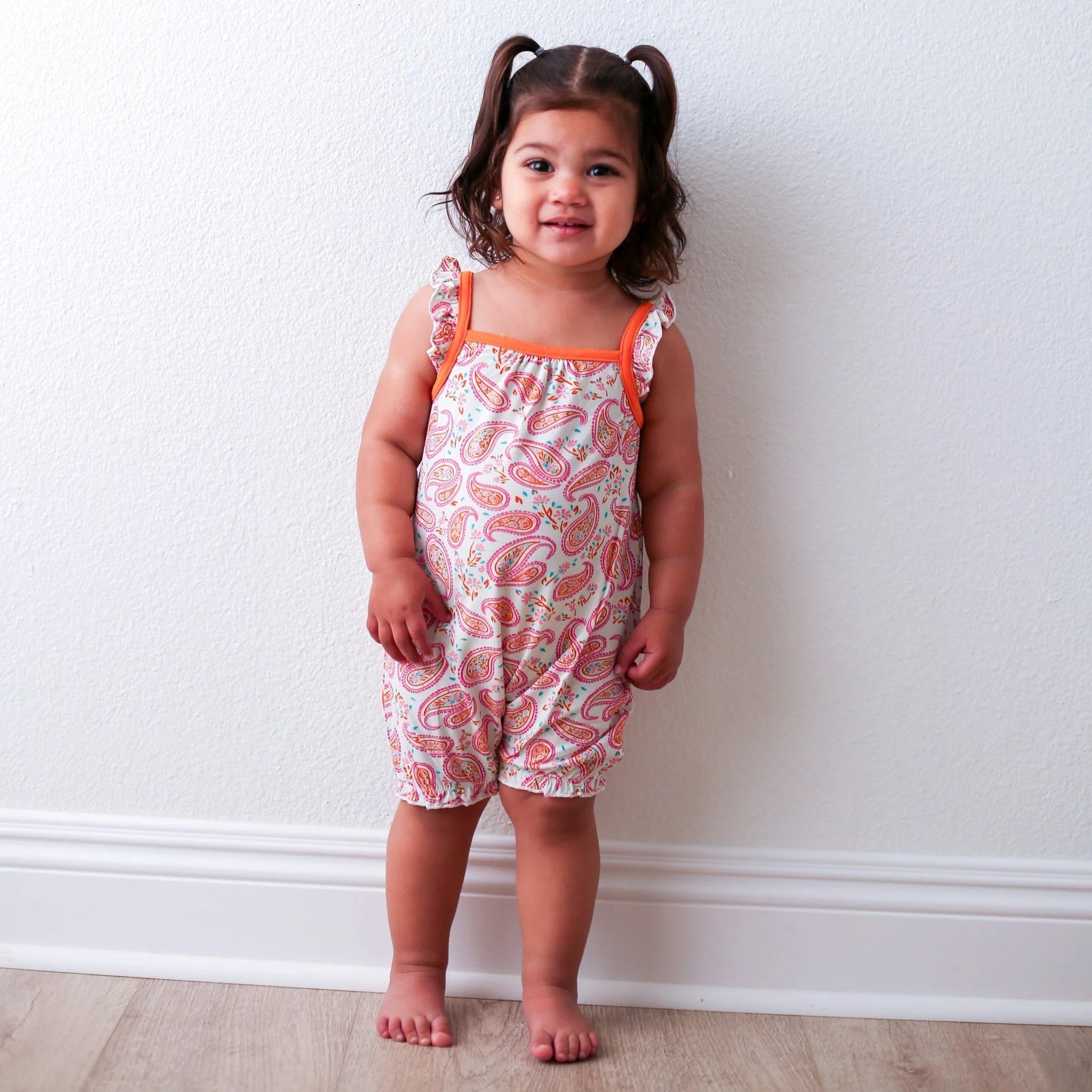 Paisley Bubble Romper - Image 3