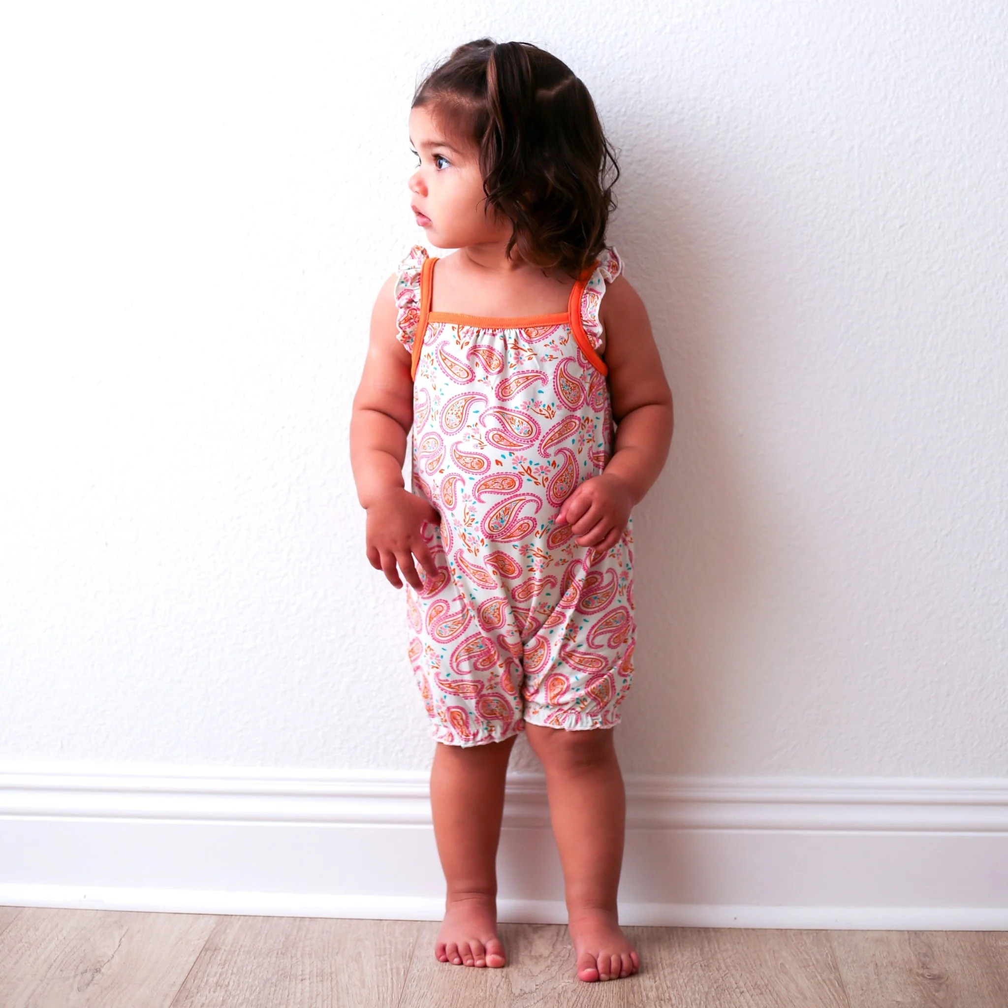 Paisley Bubble Romper - Image 4