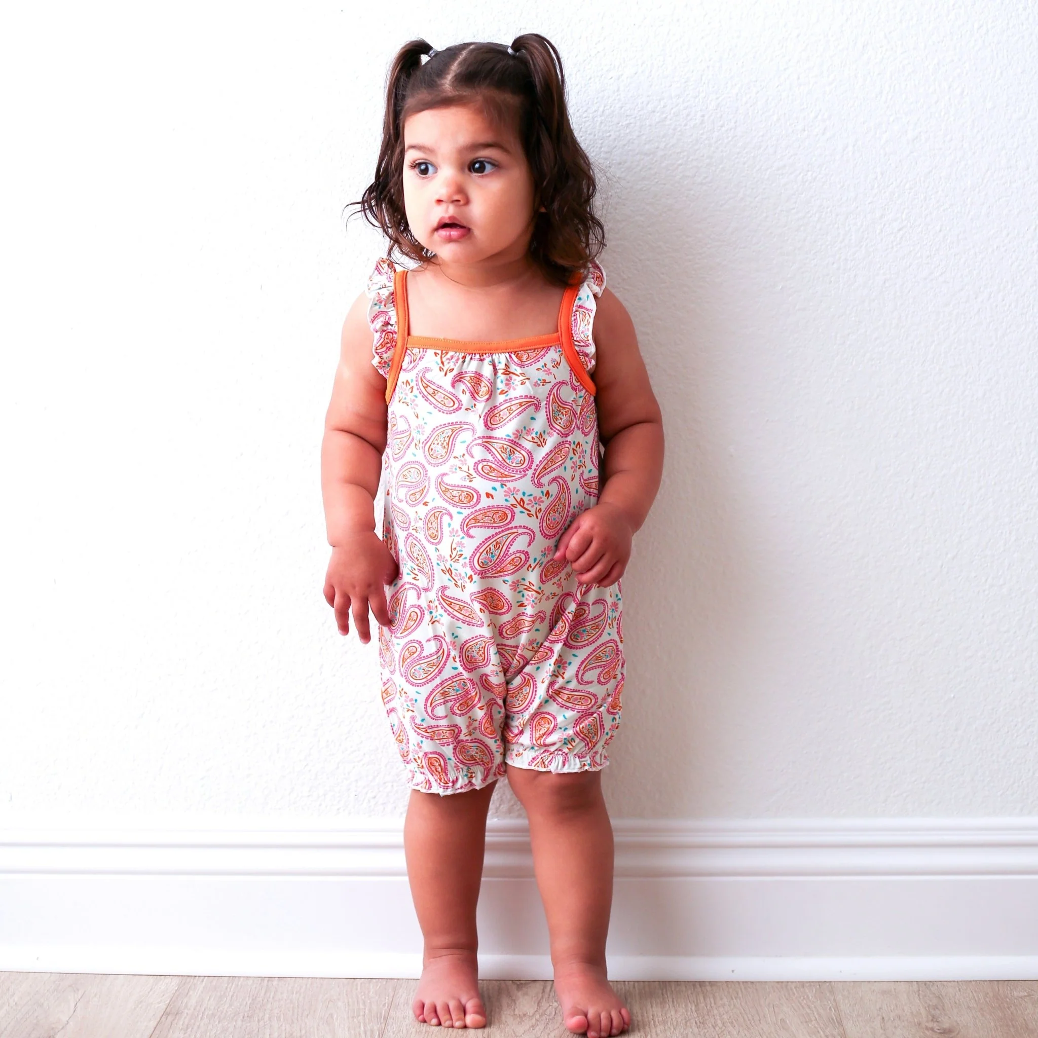 Paisley Bubble Romper - Image 5