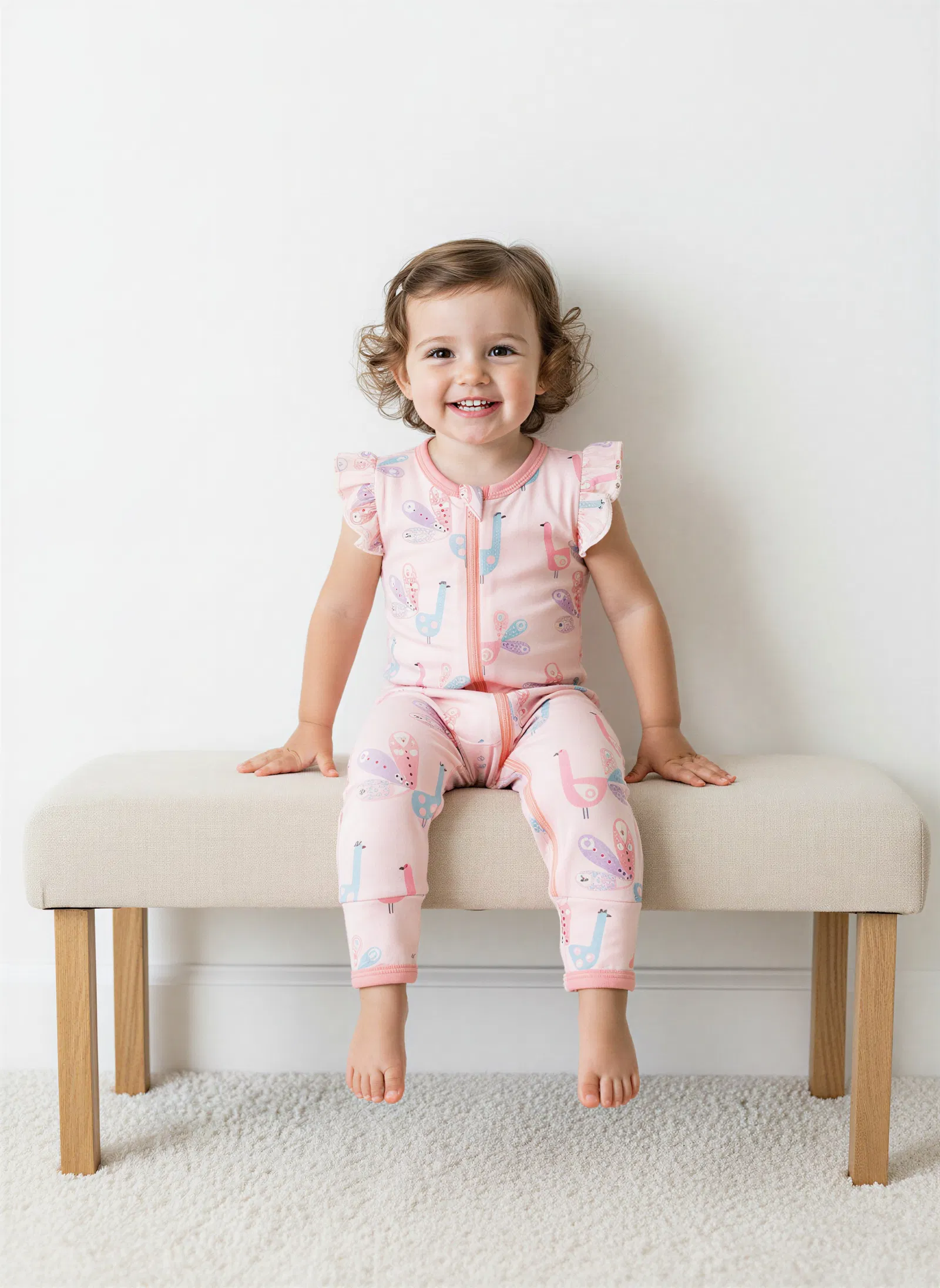 Peacock Romper