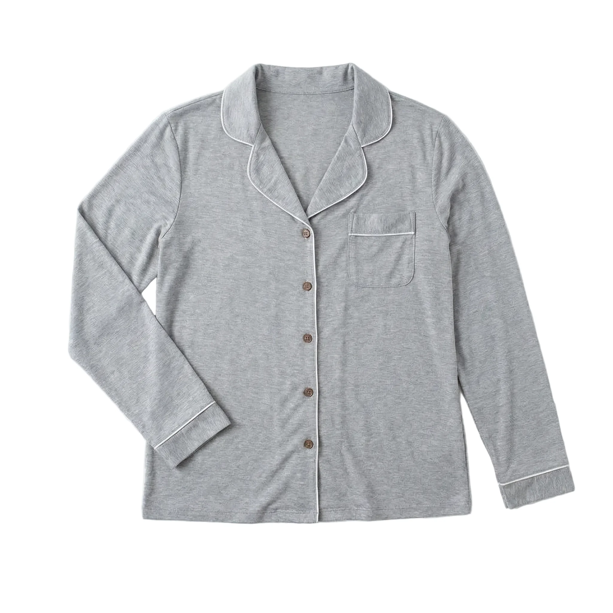 Pearl Grey Women's Cloud Top - Image 3
