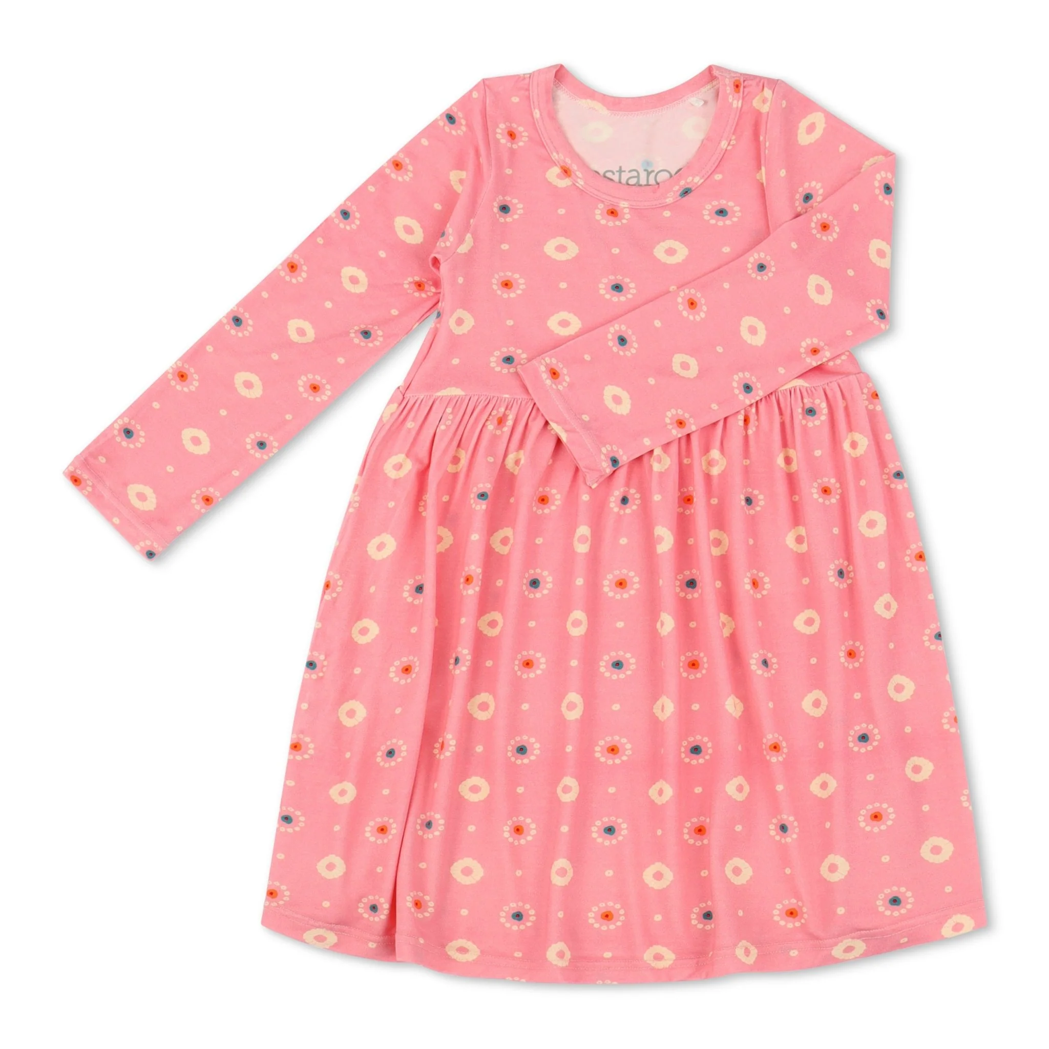 Pink Petals L/S Dress - Image 2