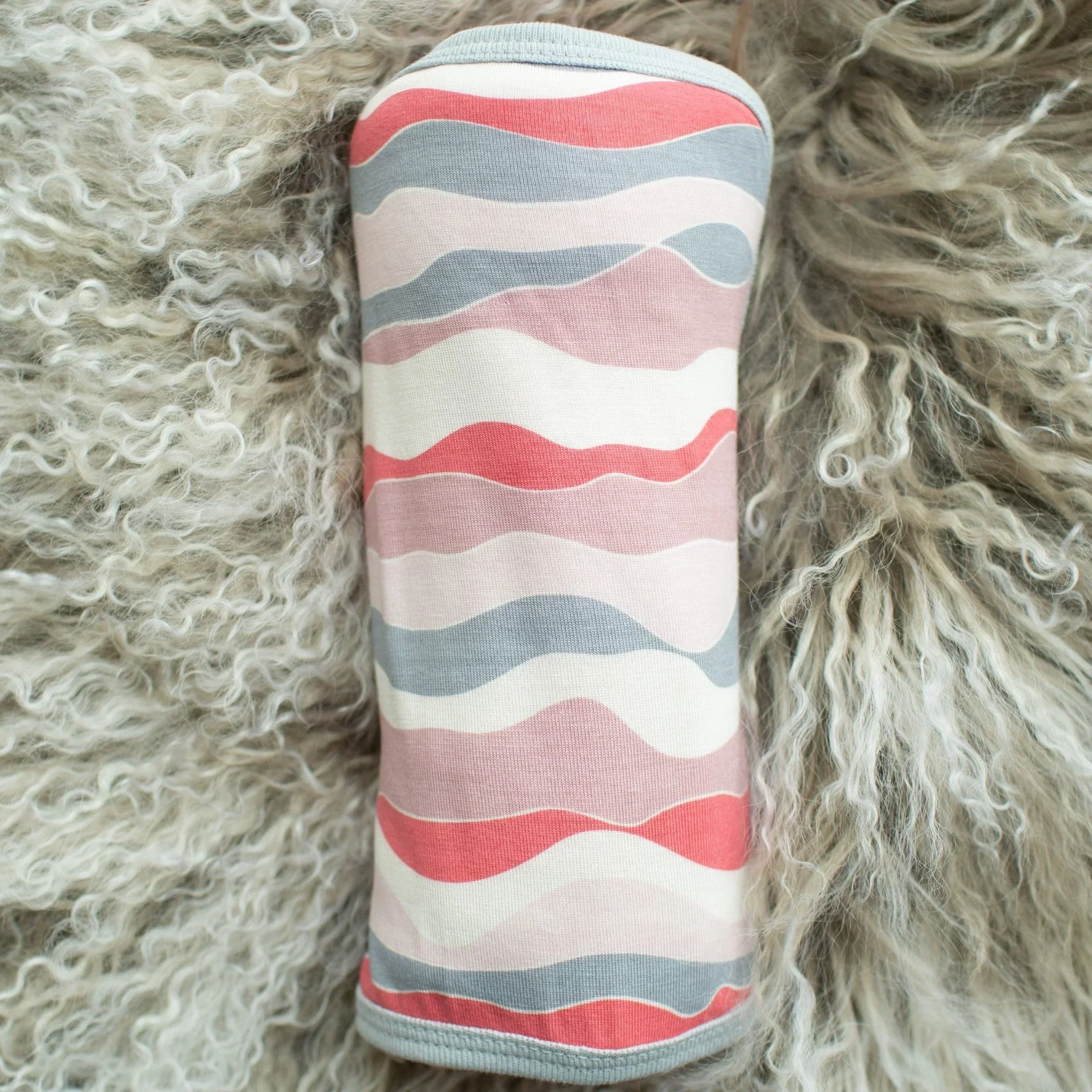 Pink Waves Swaddle