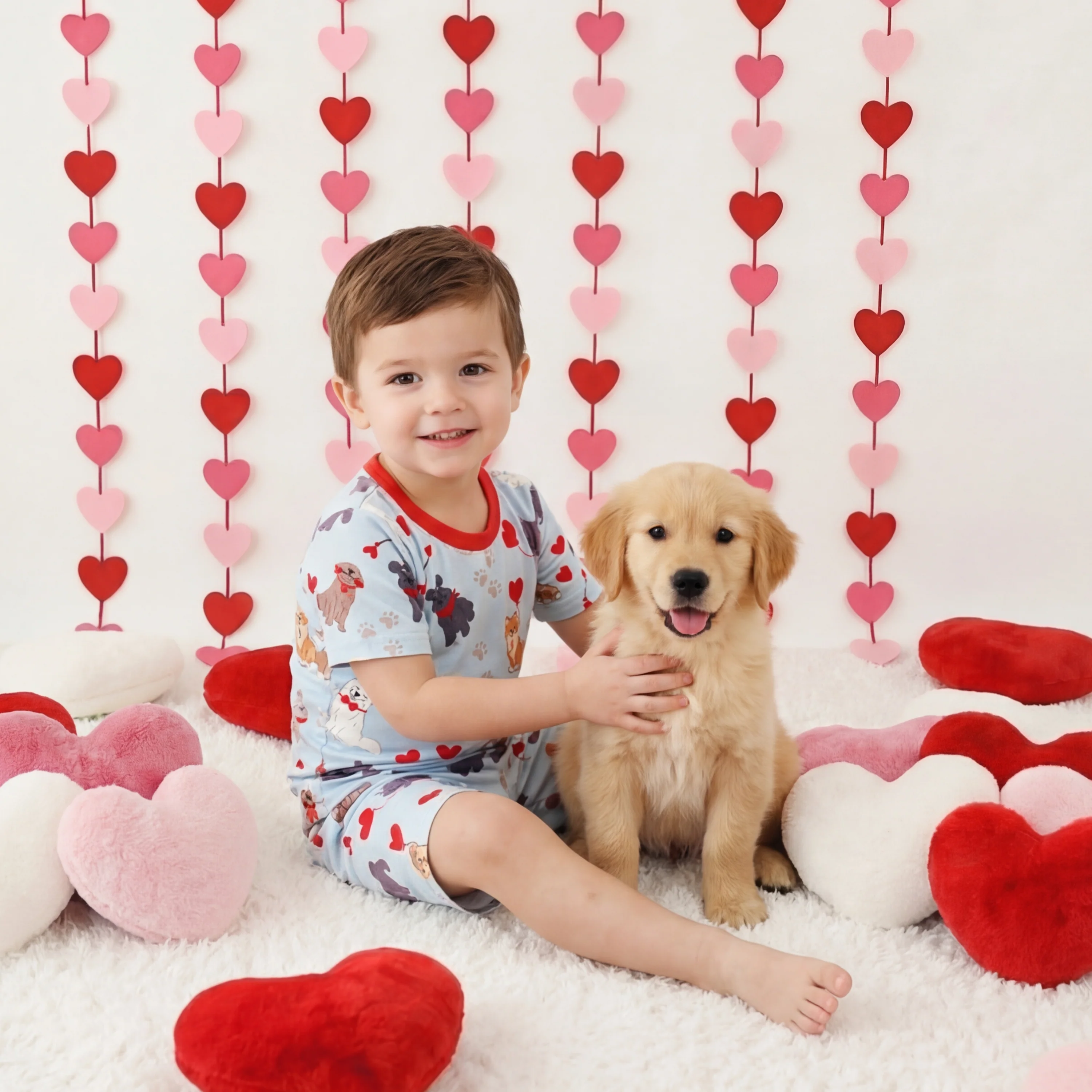 Puppy Love Shorts PJs - Image 2