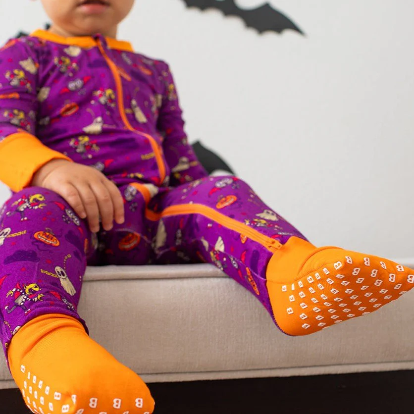 Purple Boo Crew Convertible Coverall - Image 3