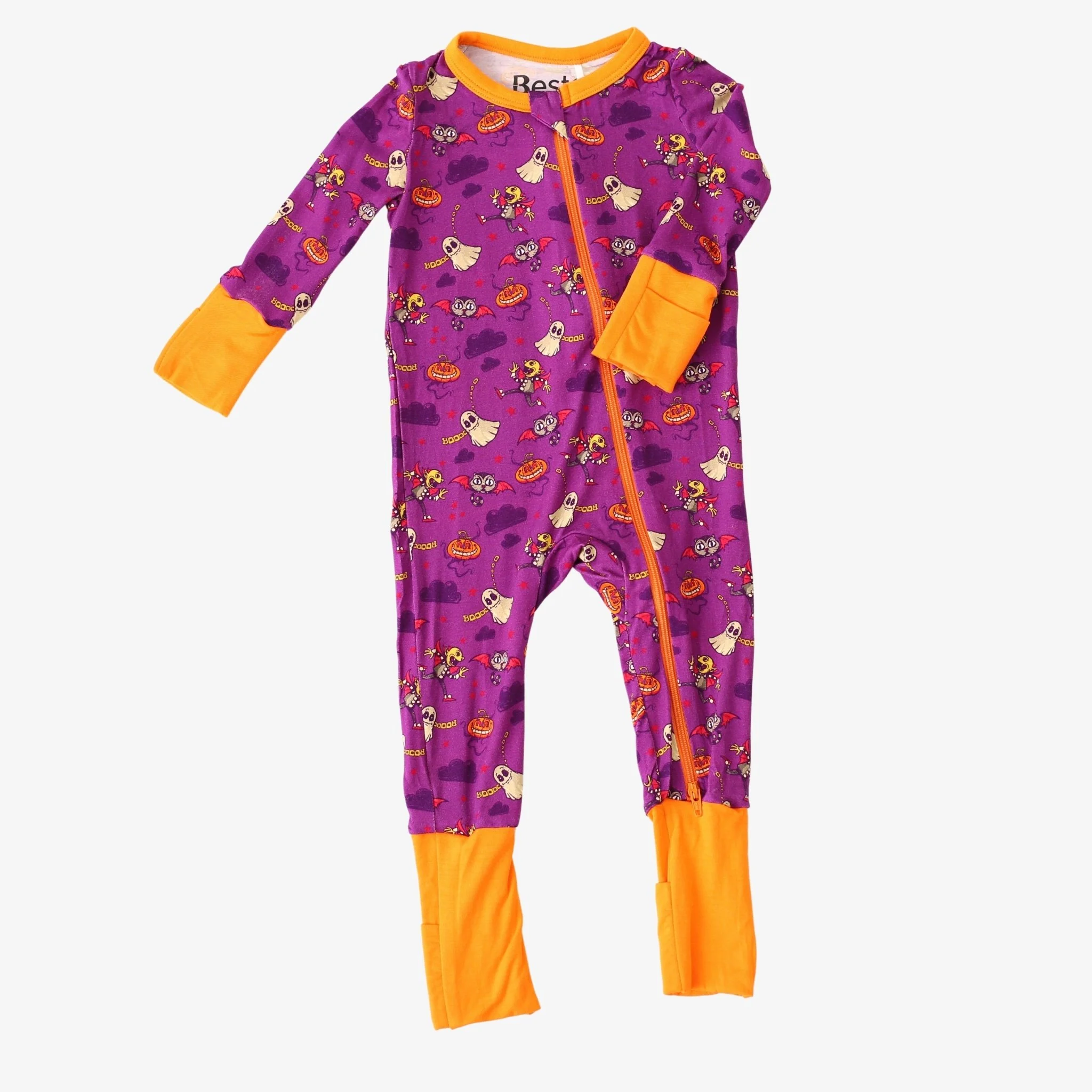 Purple Boo Crew Convertible Coverall - Image 5