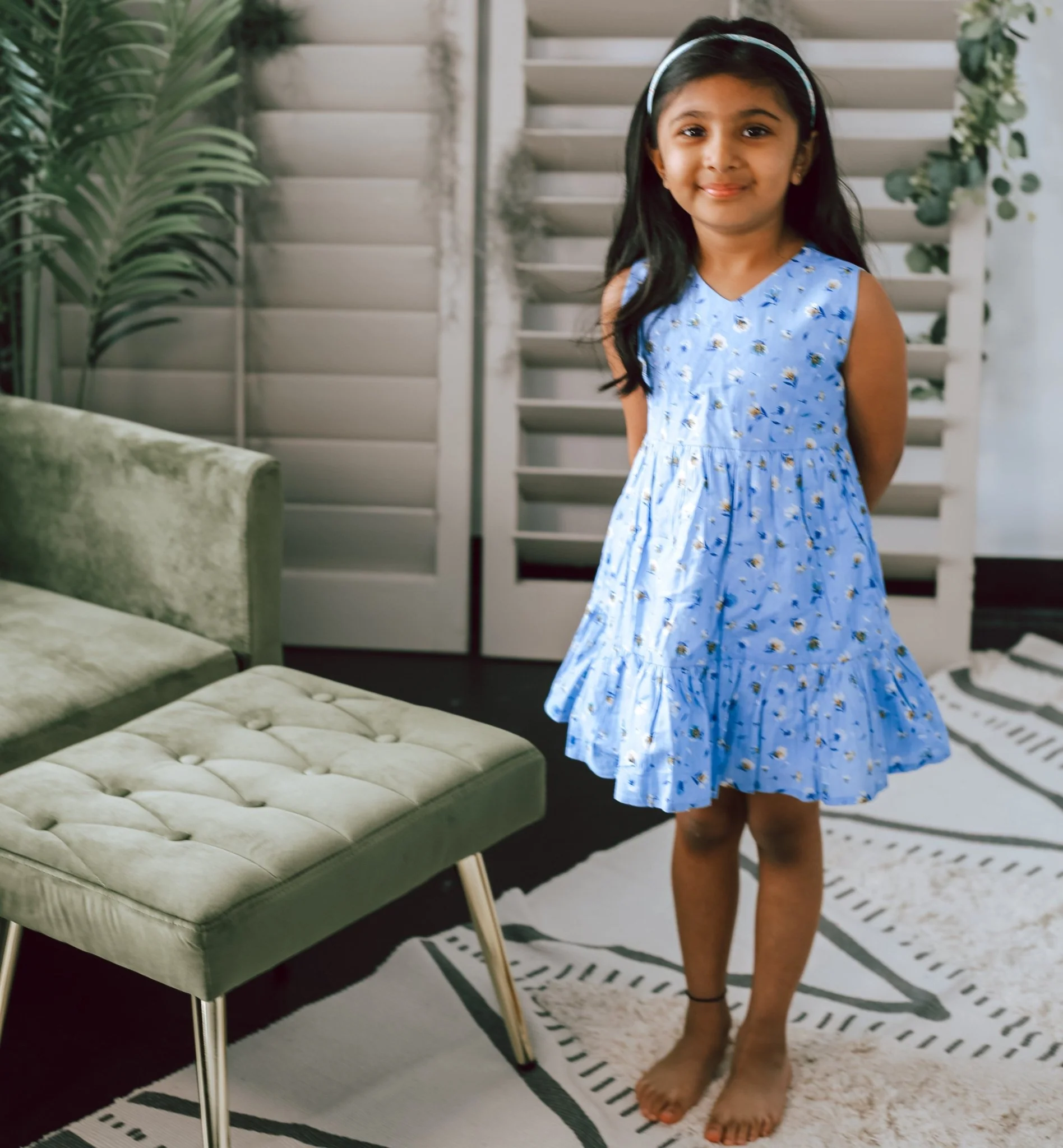 Rani Blue Dress - Image 6